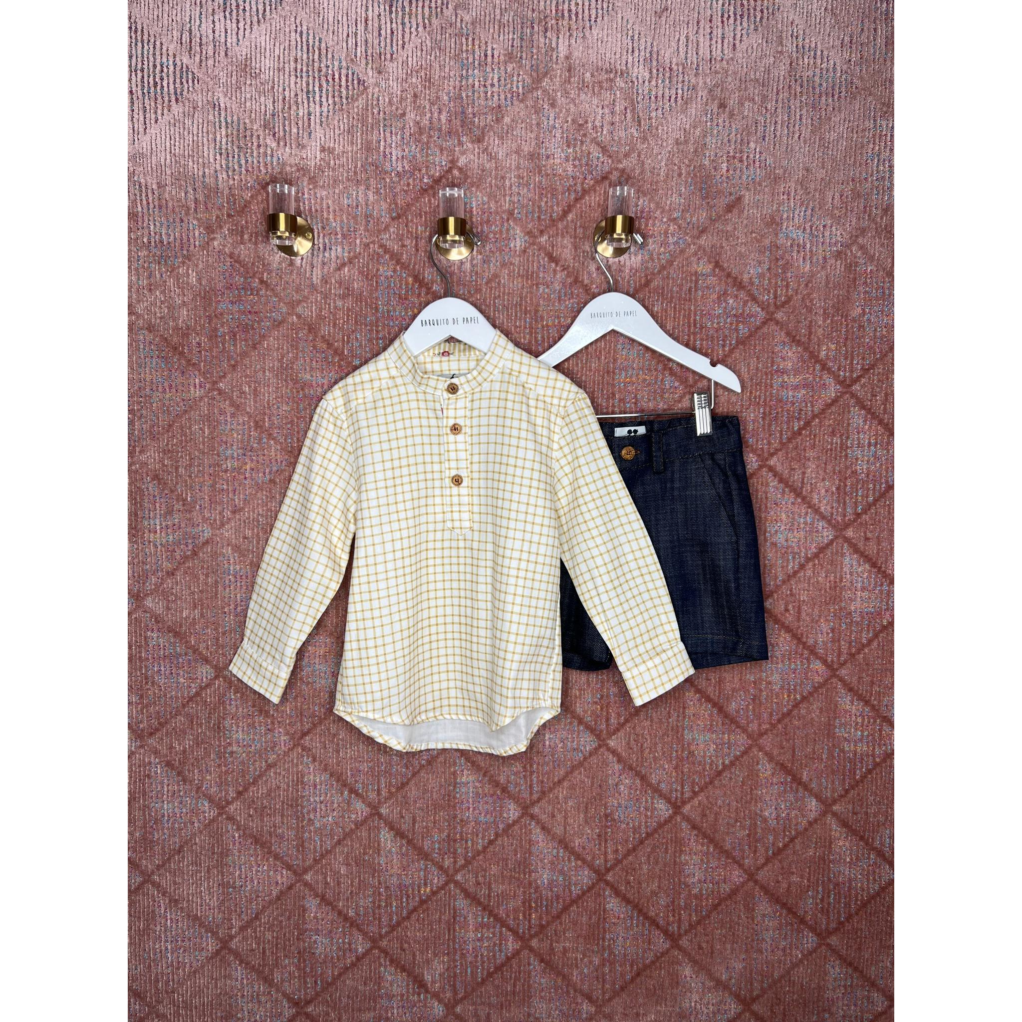 Vaquero Blusa Cuadros