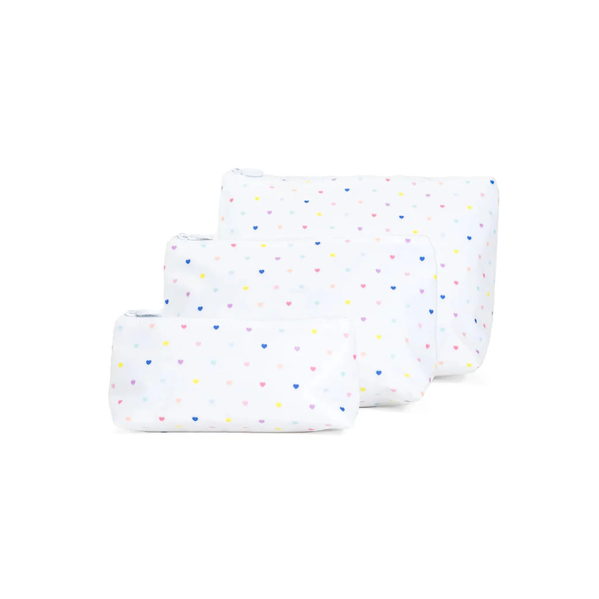 Wash Bag Trio Set - Love Heart