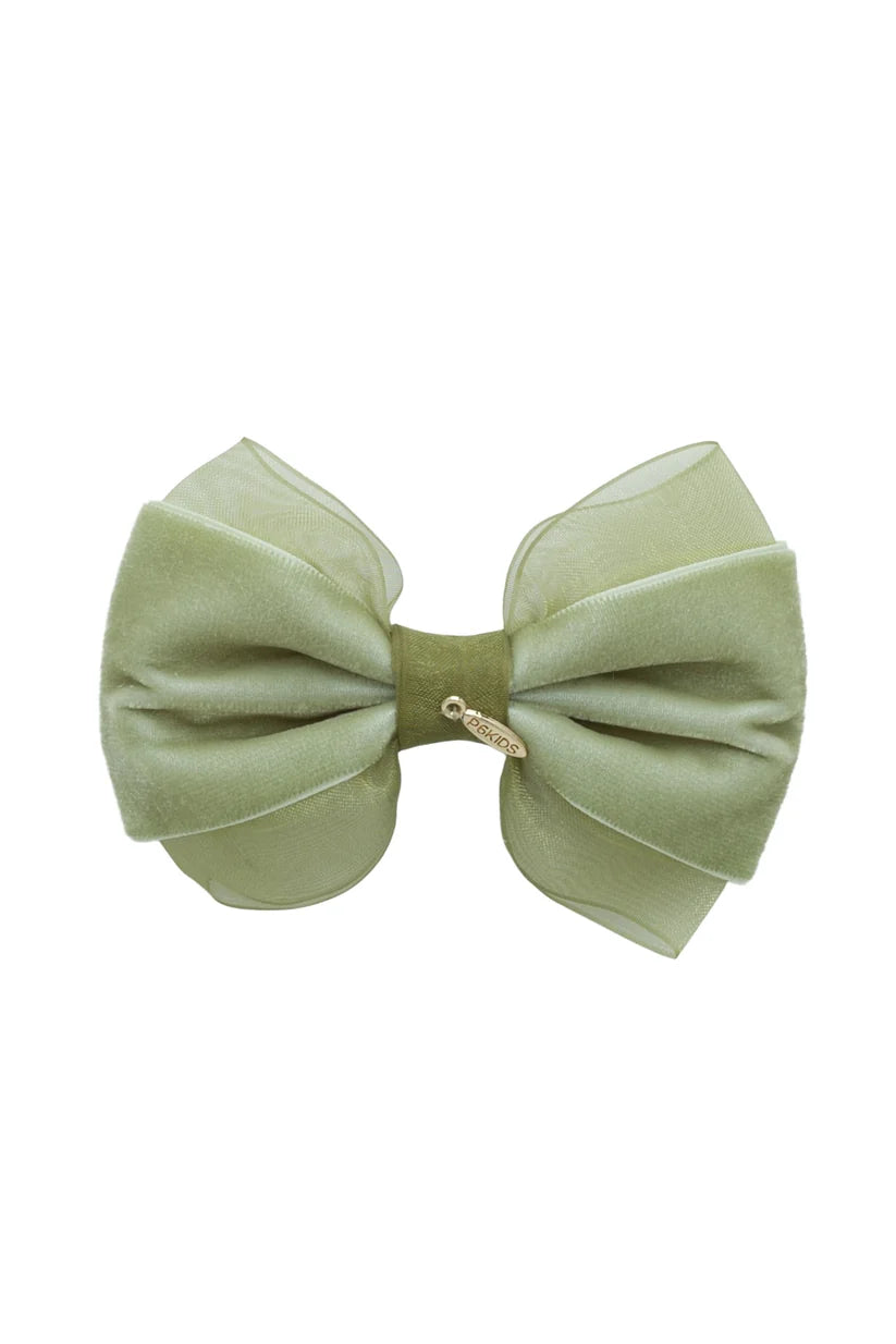 Demi Velvet Bow Clip