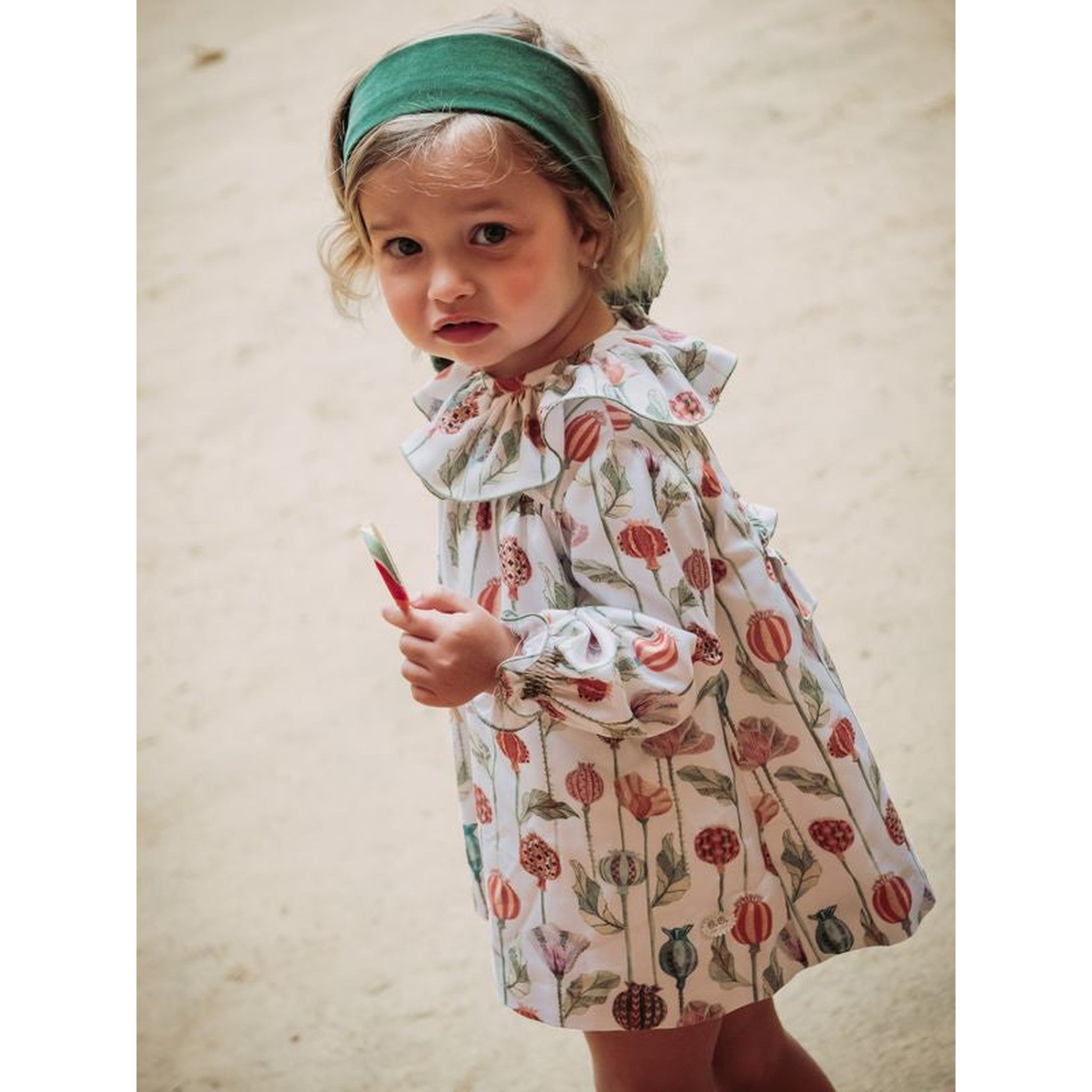Vestido Flores Bebe