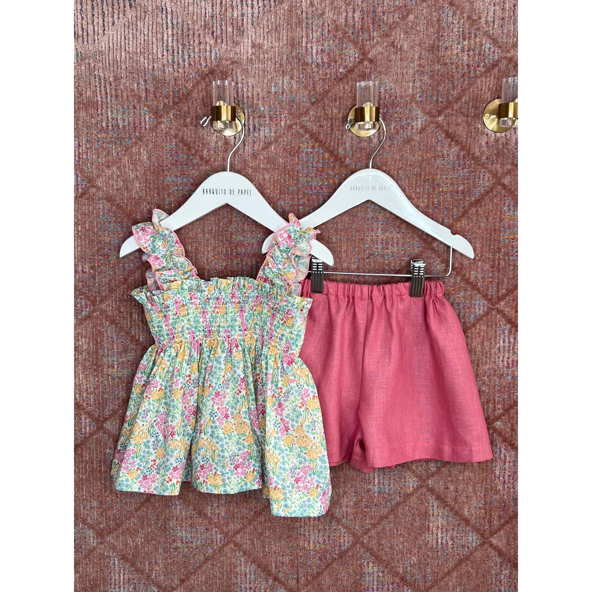 Amaia Linen Short Set