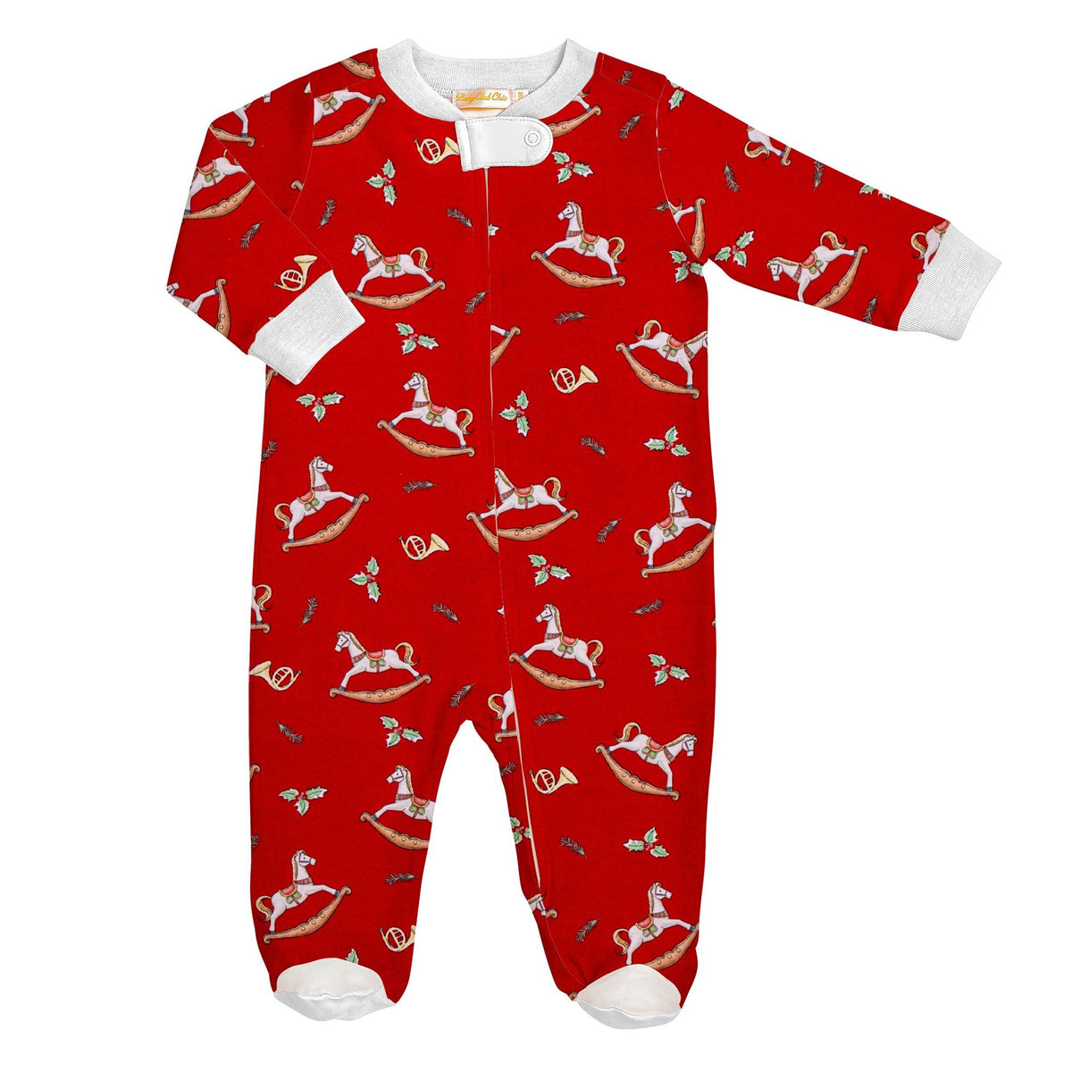 Jolly Rocker Pima Footie