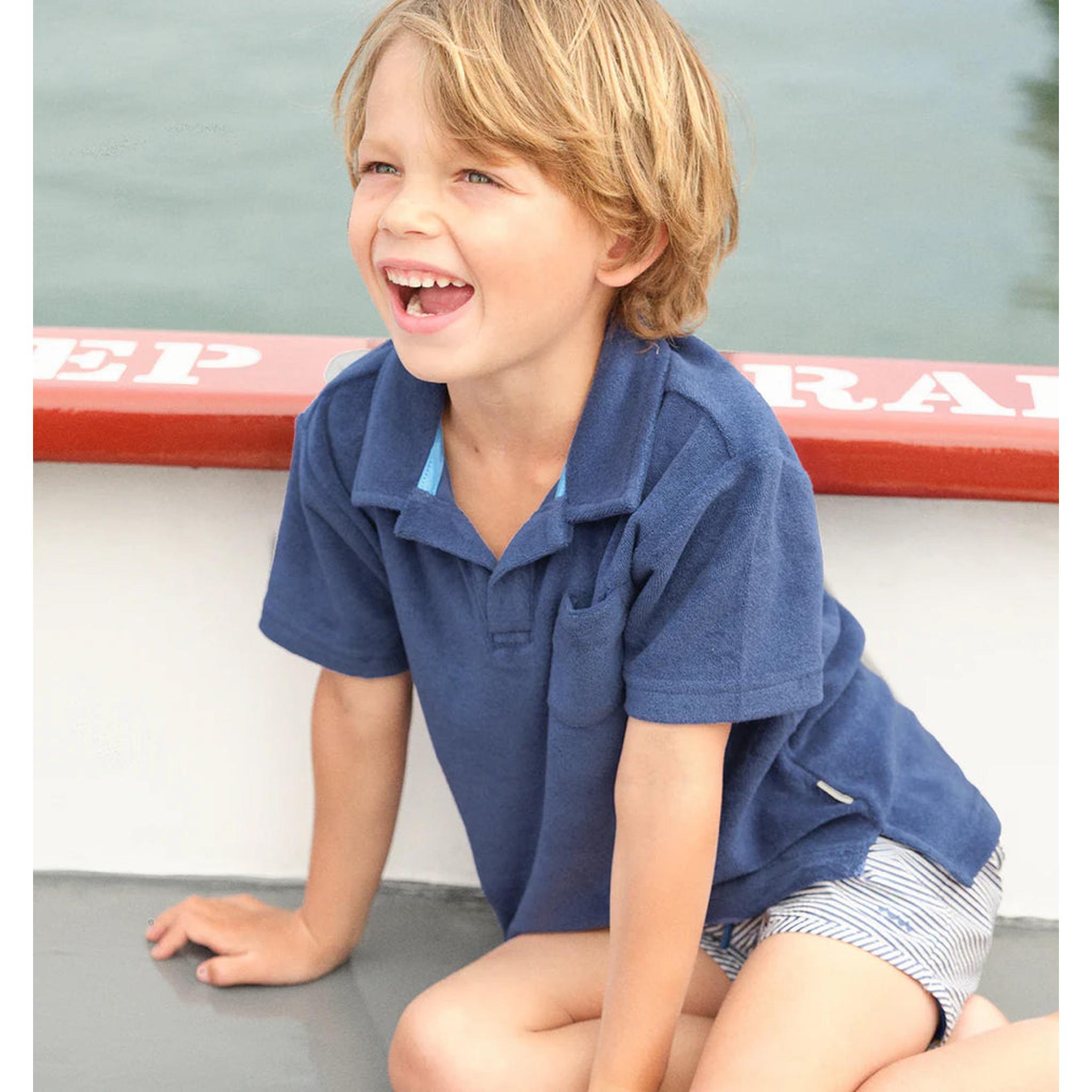 boys harbor stripe boardie