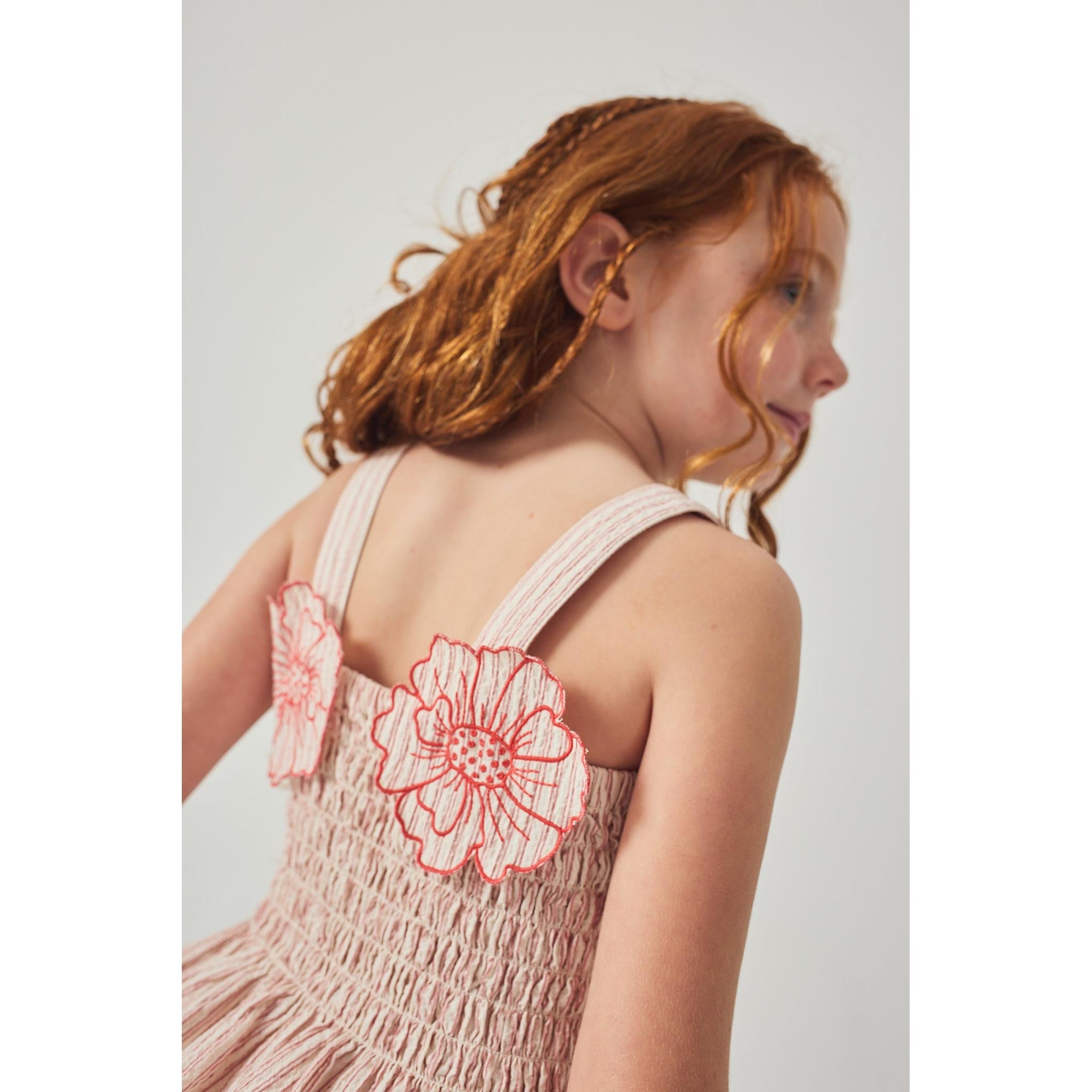 JOSEPHINE PEPLUM AND REMI RUFFLED HEM SKORTS WITH BOTANICAL EMBROIDERY