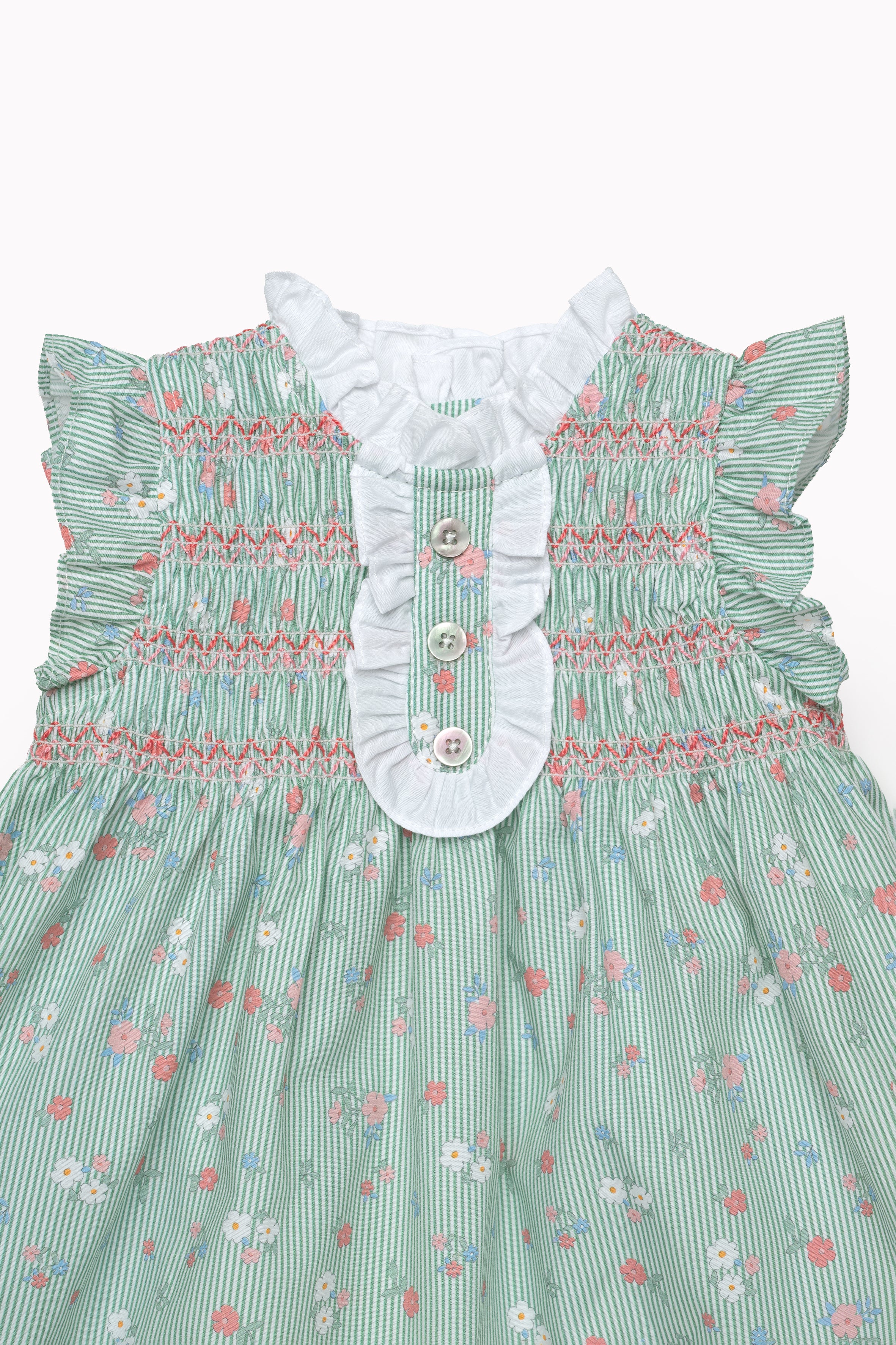 Raya Flor Smocked Dress