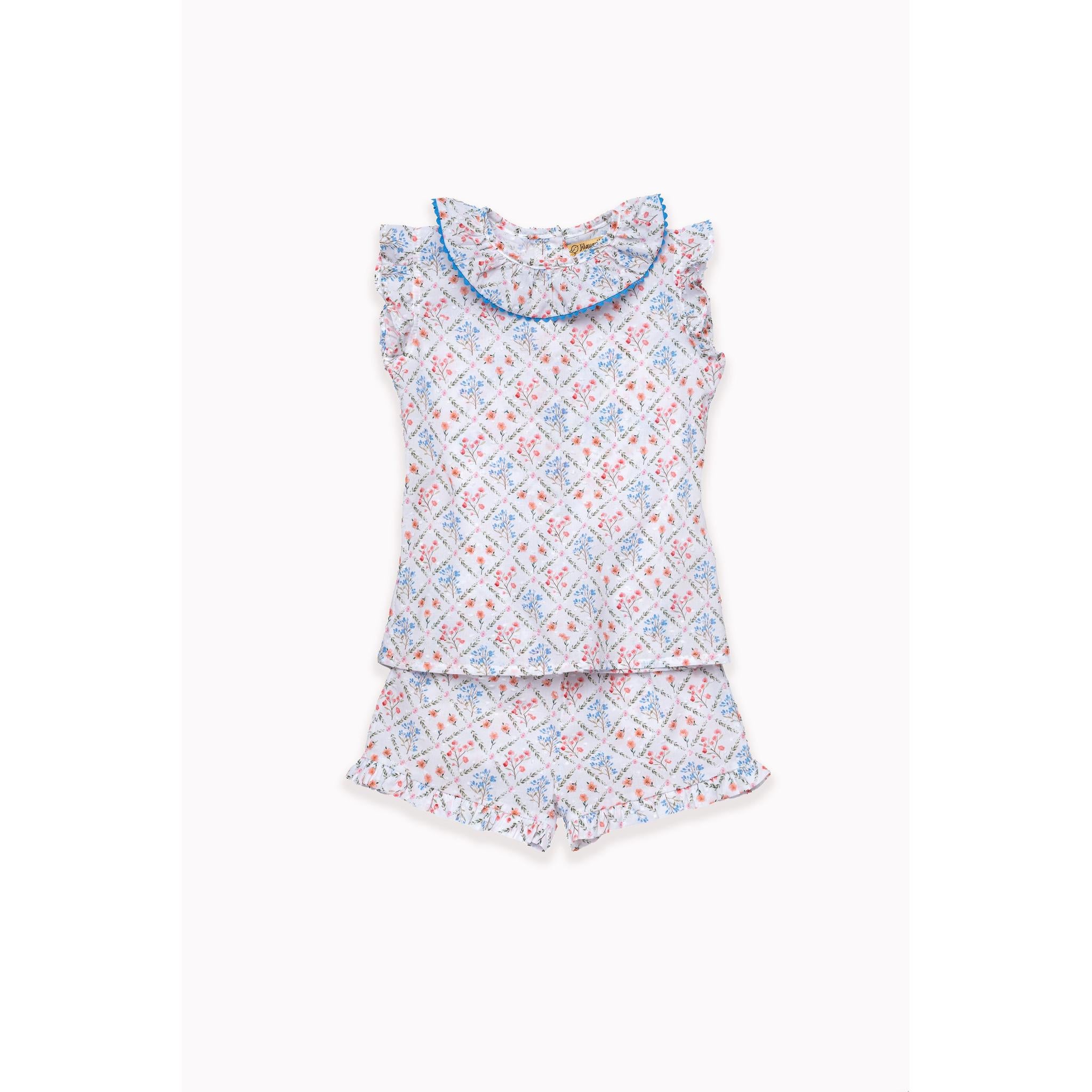 Rombo Azul Plumeti Set