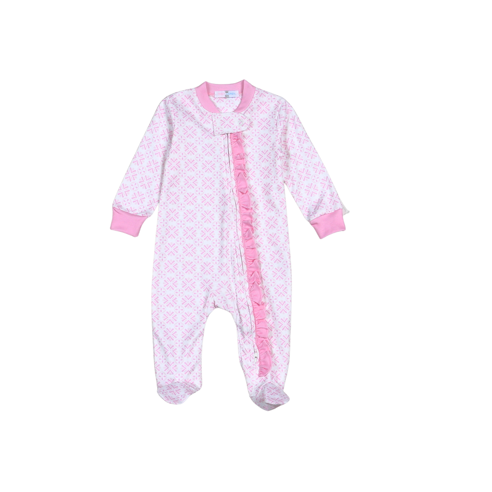 Hazel Zipper Footie