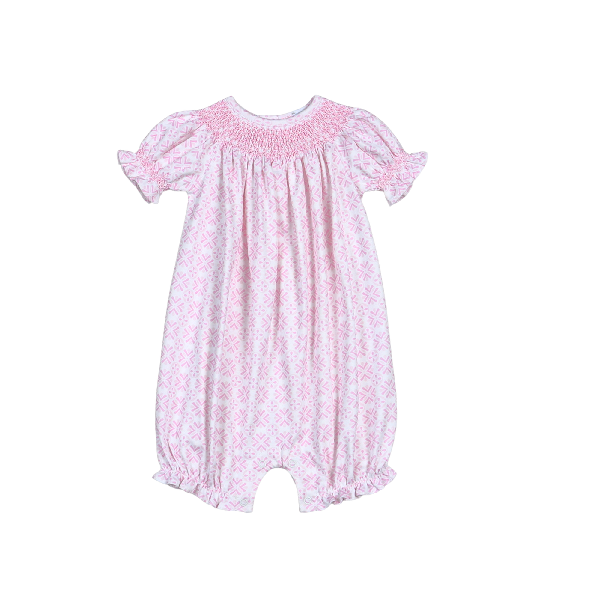 Hazel Hand Smocked Bishop Bubble