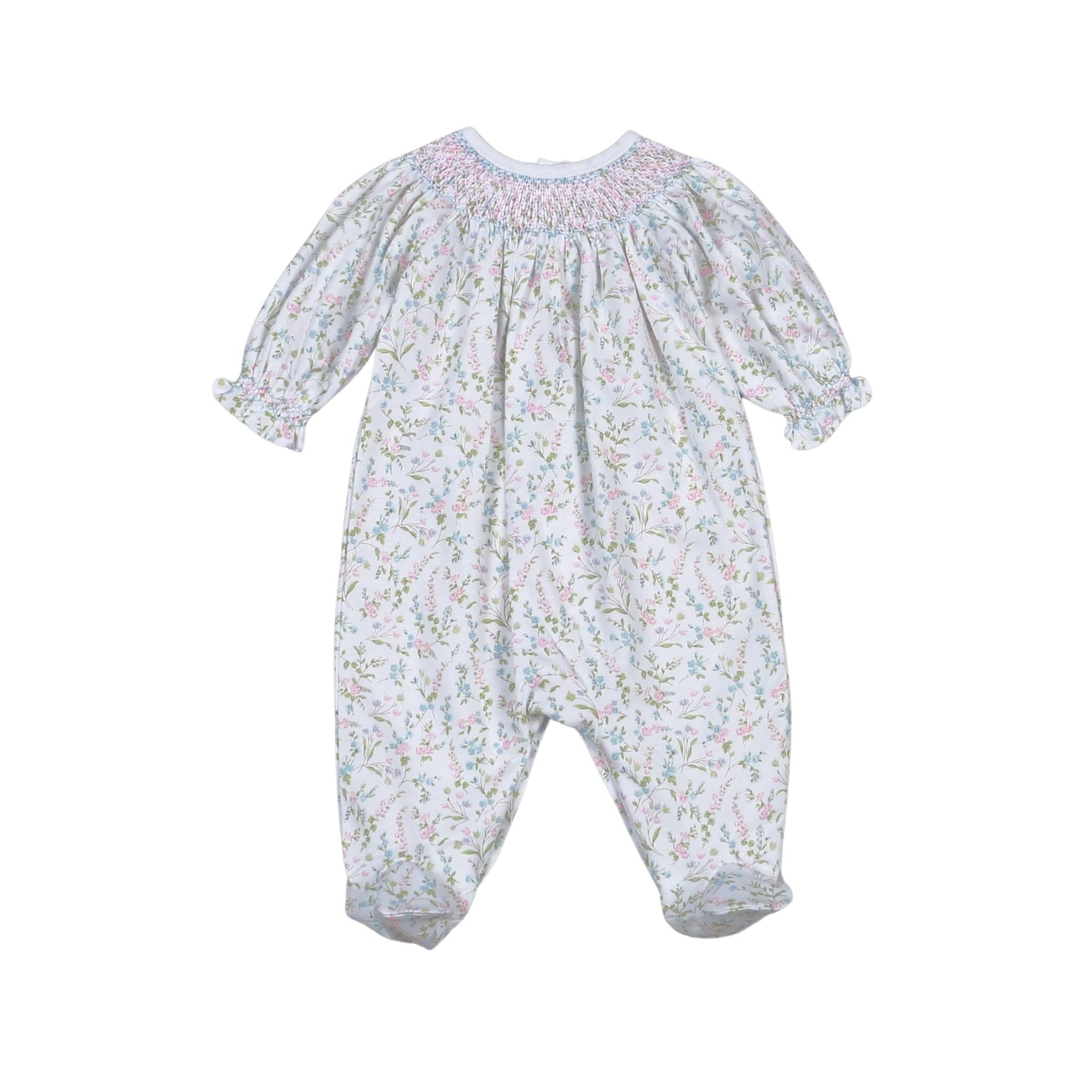 Vivian Smocked Footie