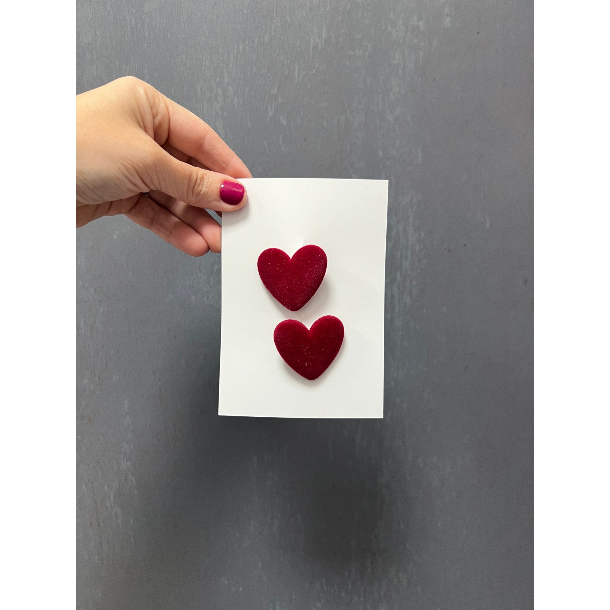 VELVET HEARTS // HAIR CLIPS