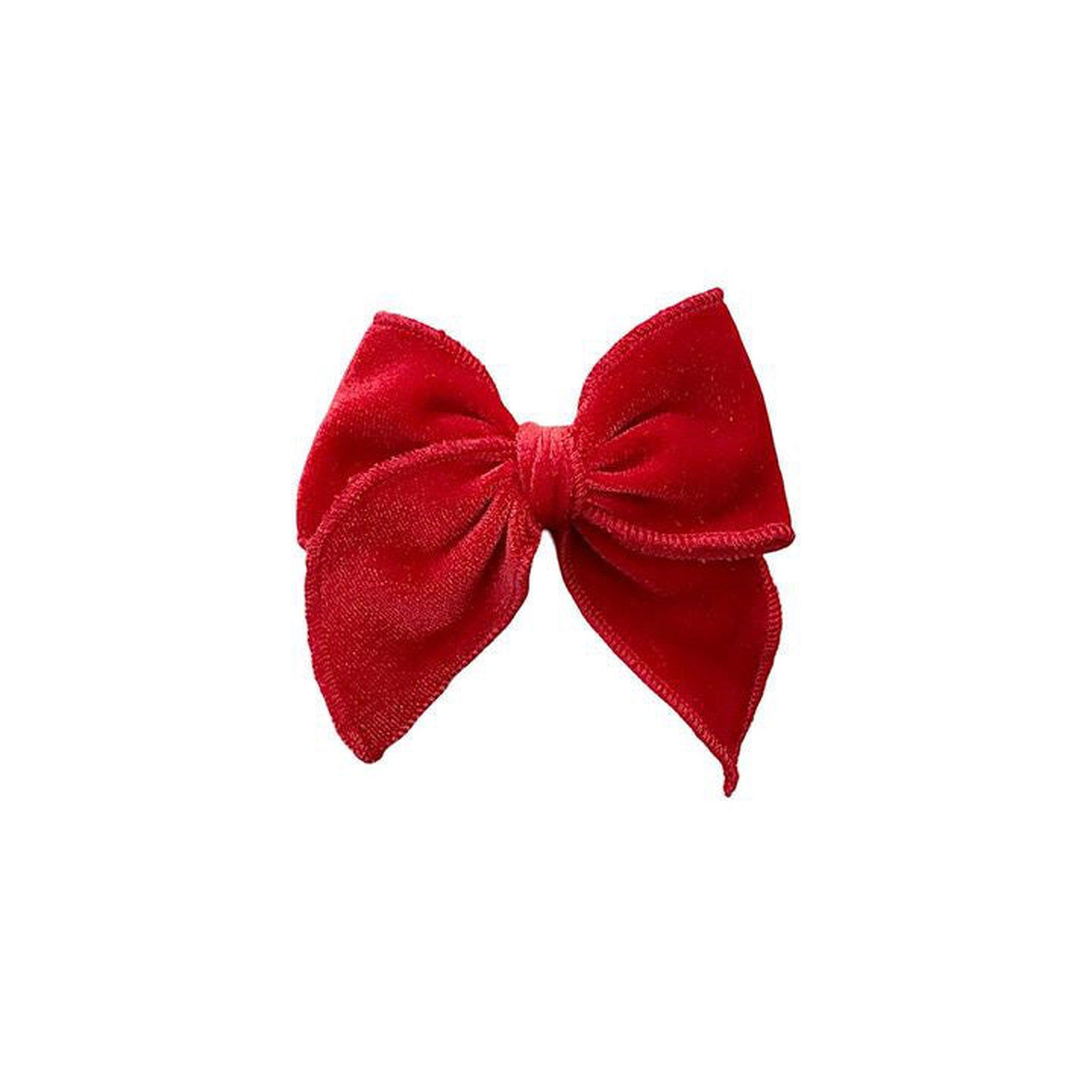 Velvet Fay Small Bow - Several Colors