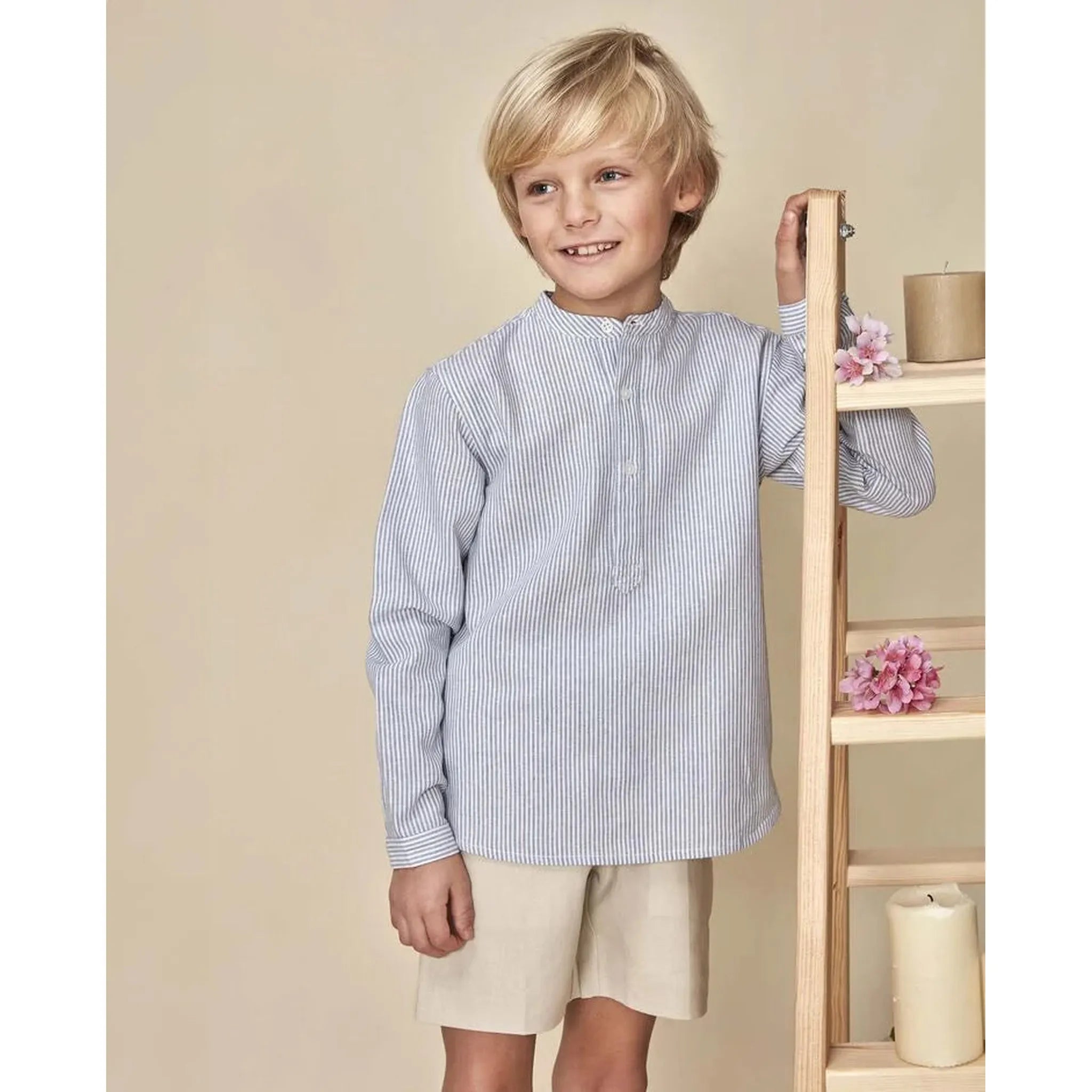 Set Camisa Mao Rayas