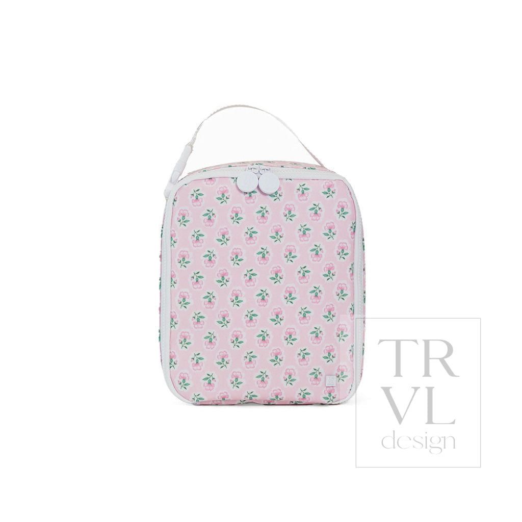 Insulated Lunch Bag - Pink Petite Fleur