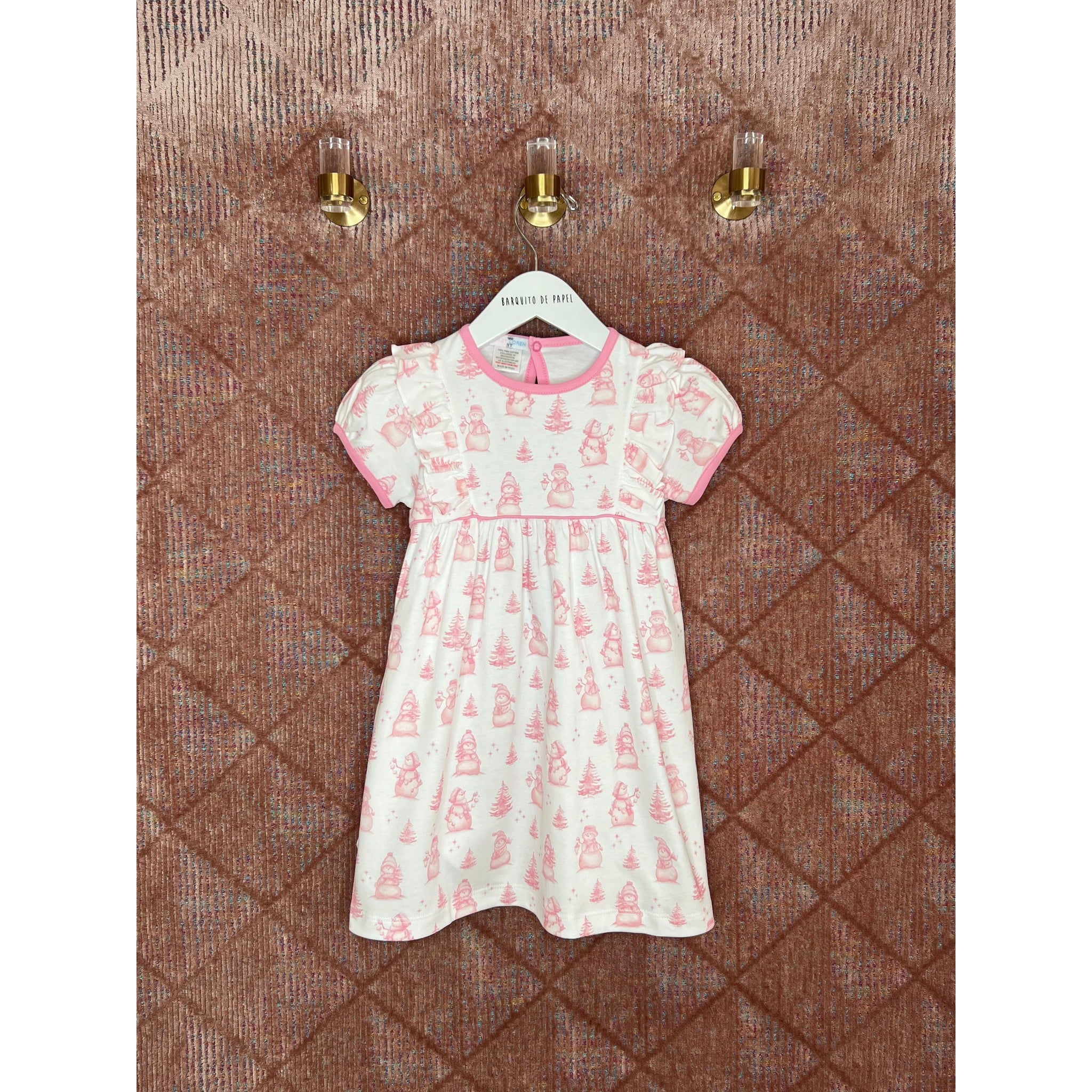 Snowman Pima Dress