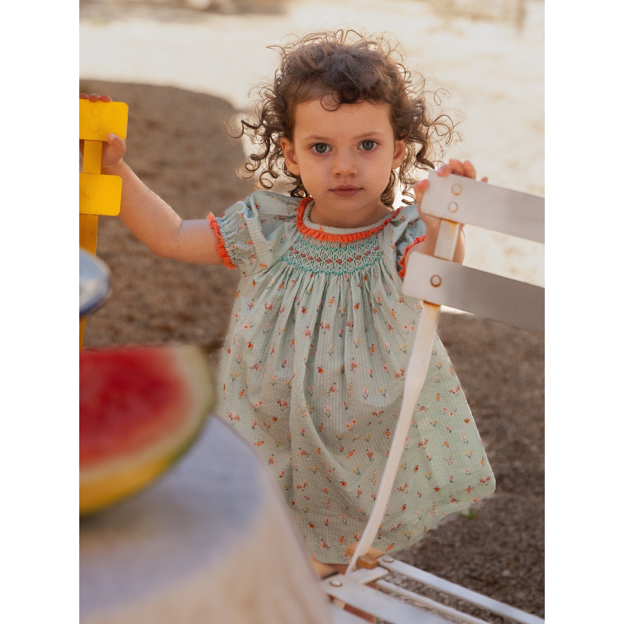 Alana Smocked Dress