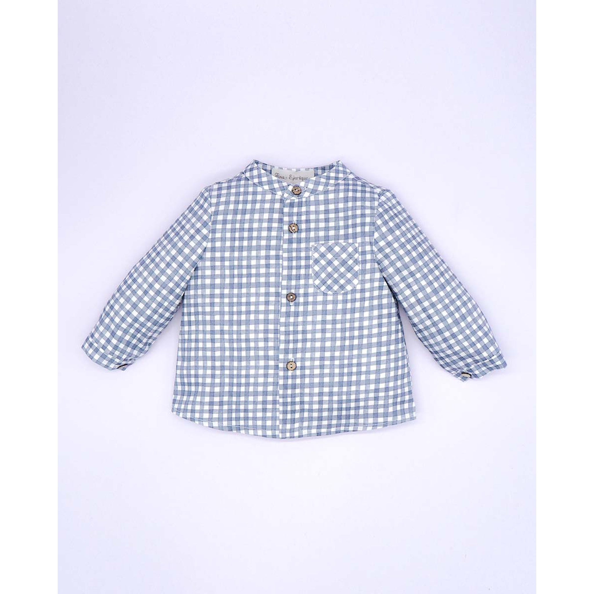 Blue Grey Trouser Set