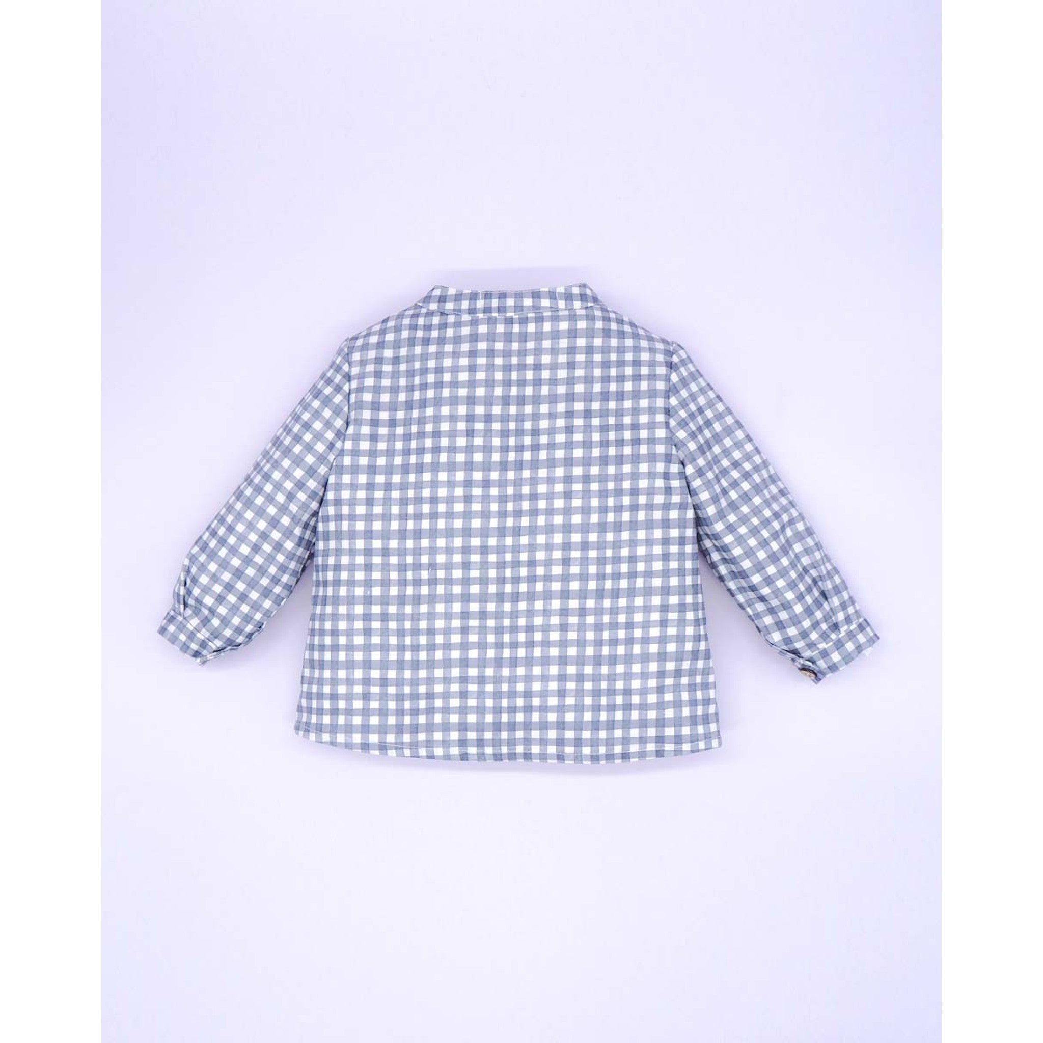 Blue Grey Trouser Set