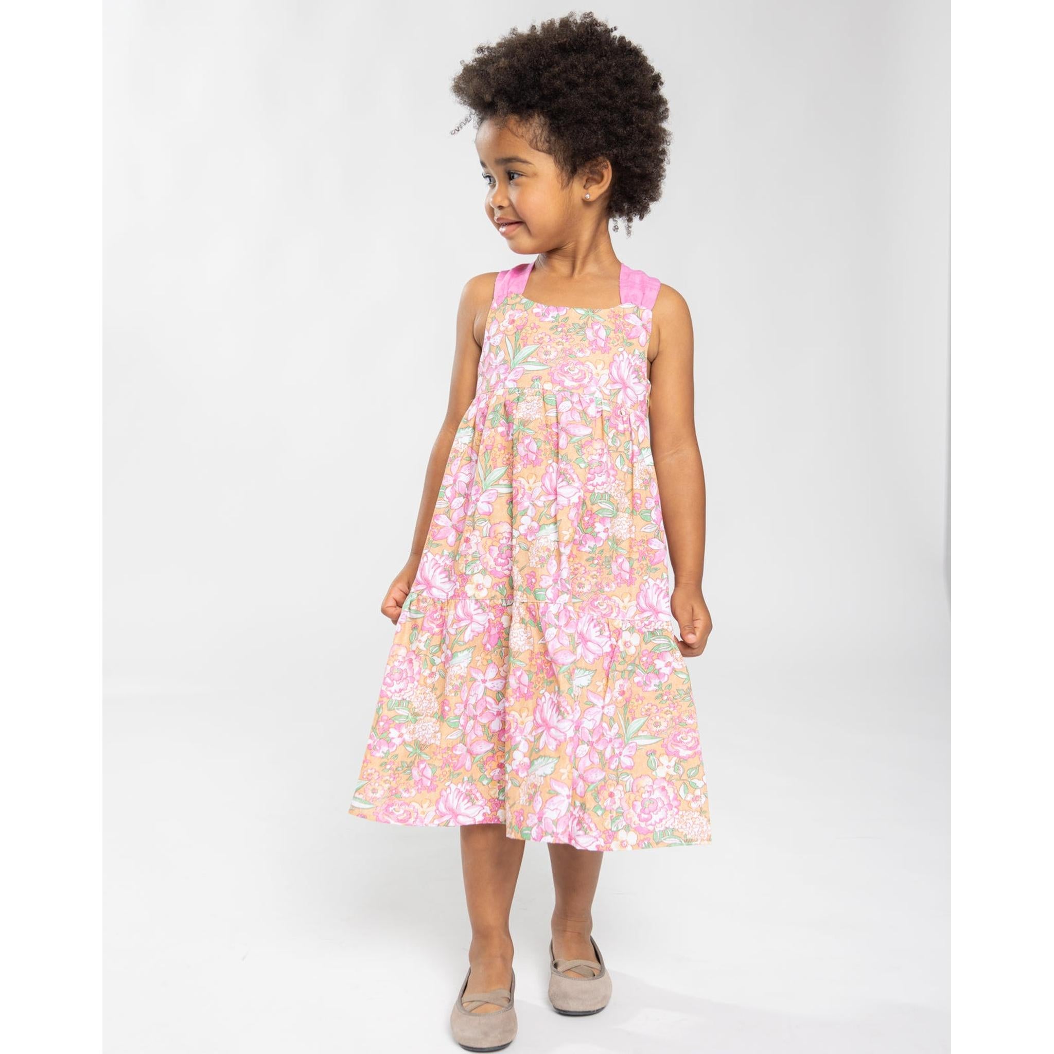 Vestido Midi Ocre