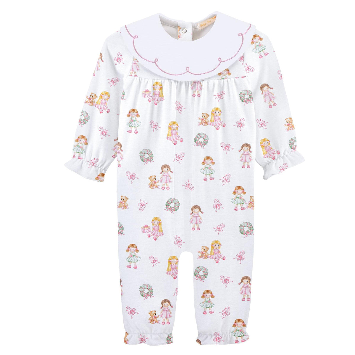 Sweet Holiday Doll Pima Playsuit
