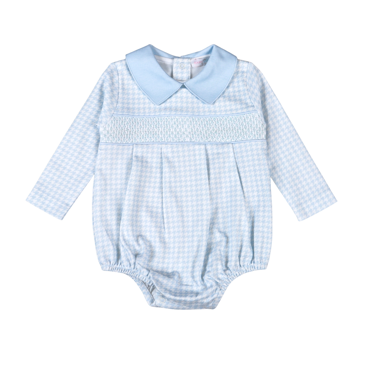 Samuel Smocked Bubble - Short Sleeve