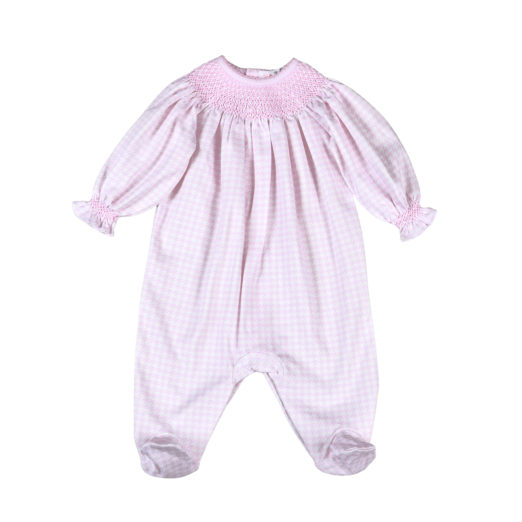 Susie Smocked Bishop Footie