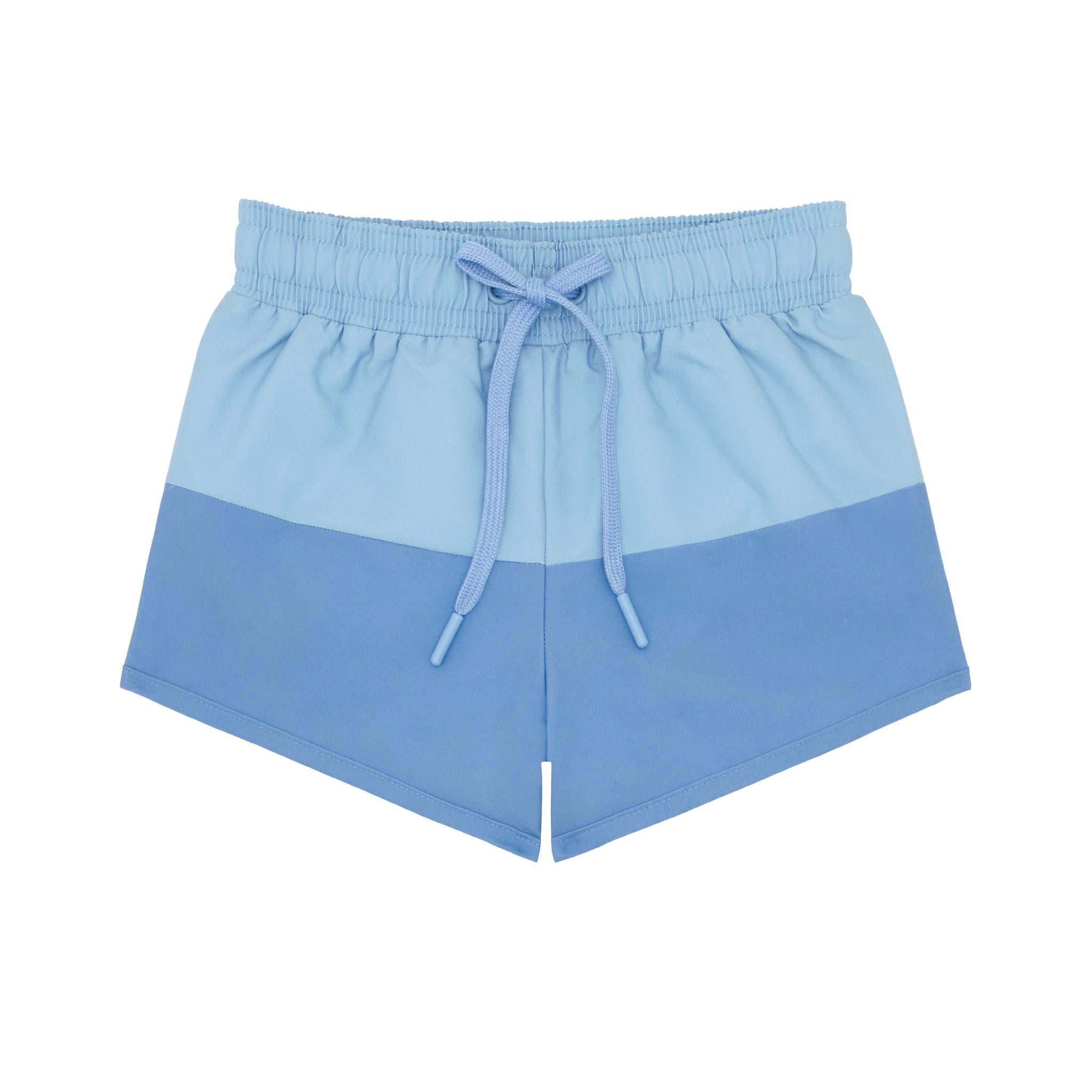 bermuda blue colorblock boardie