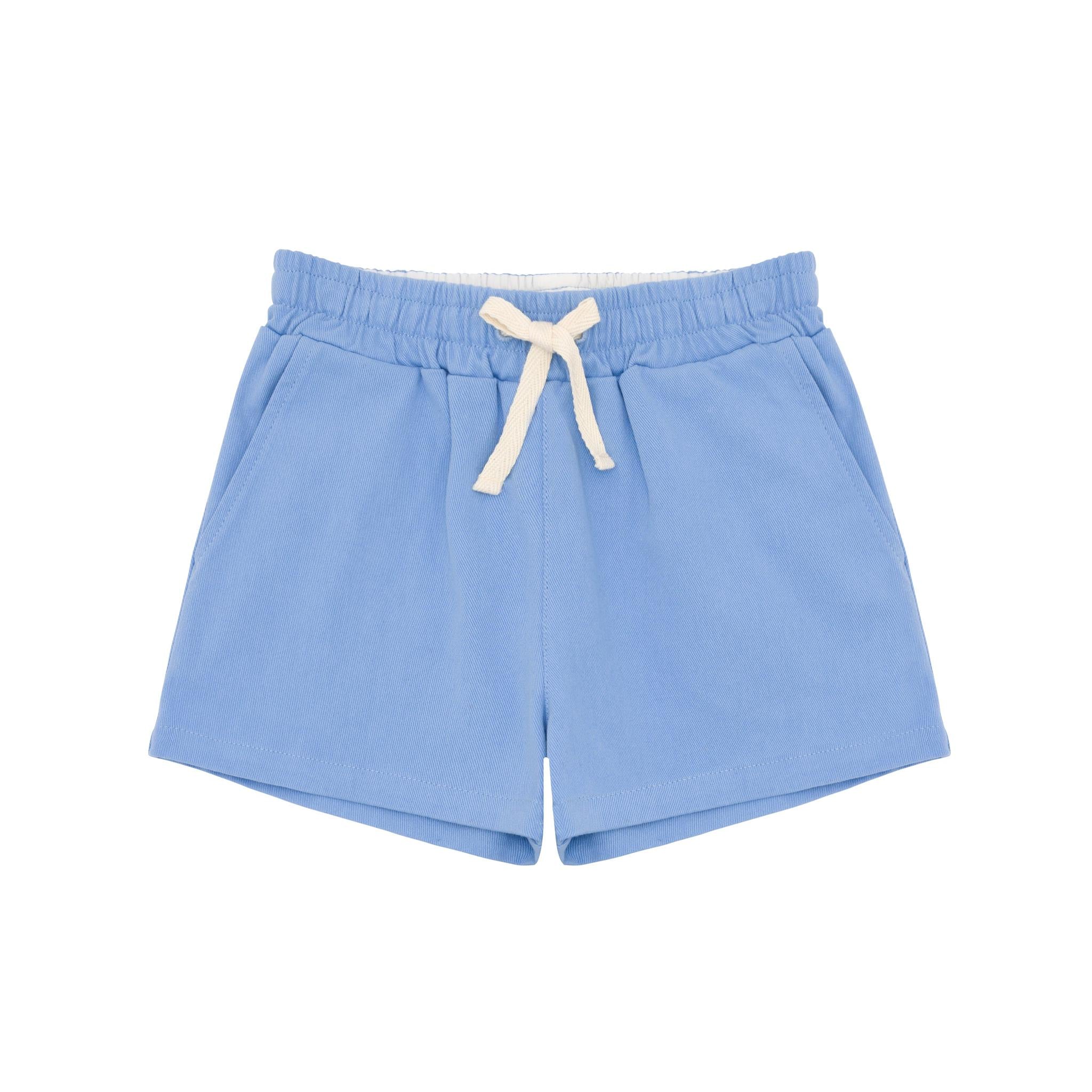 clearwater blue ultra-soft twill shorts