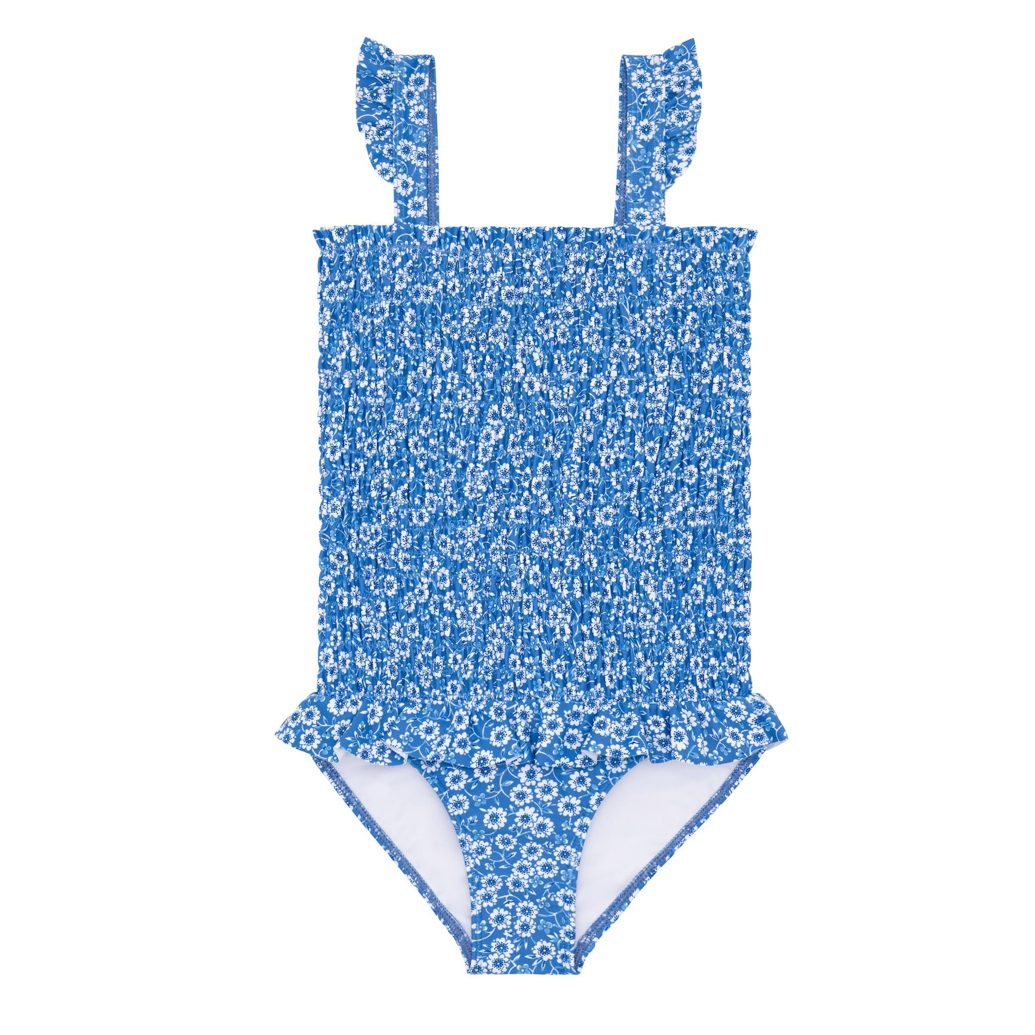 Rosebay smocked one piece