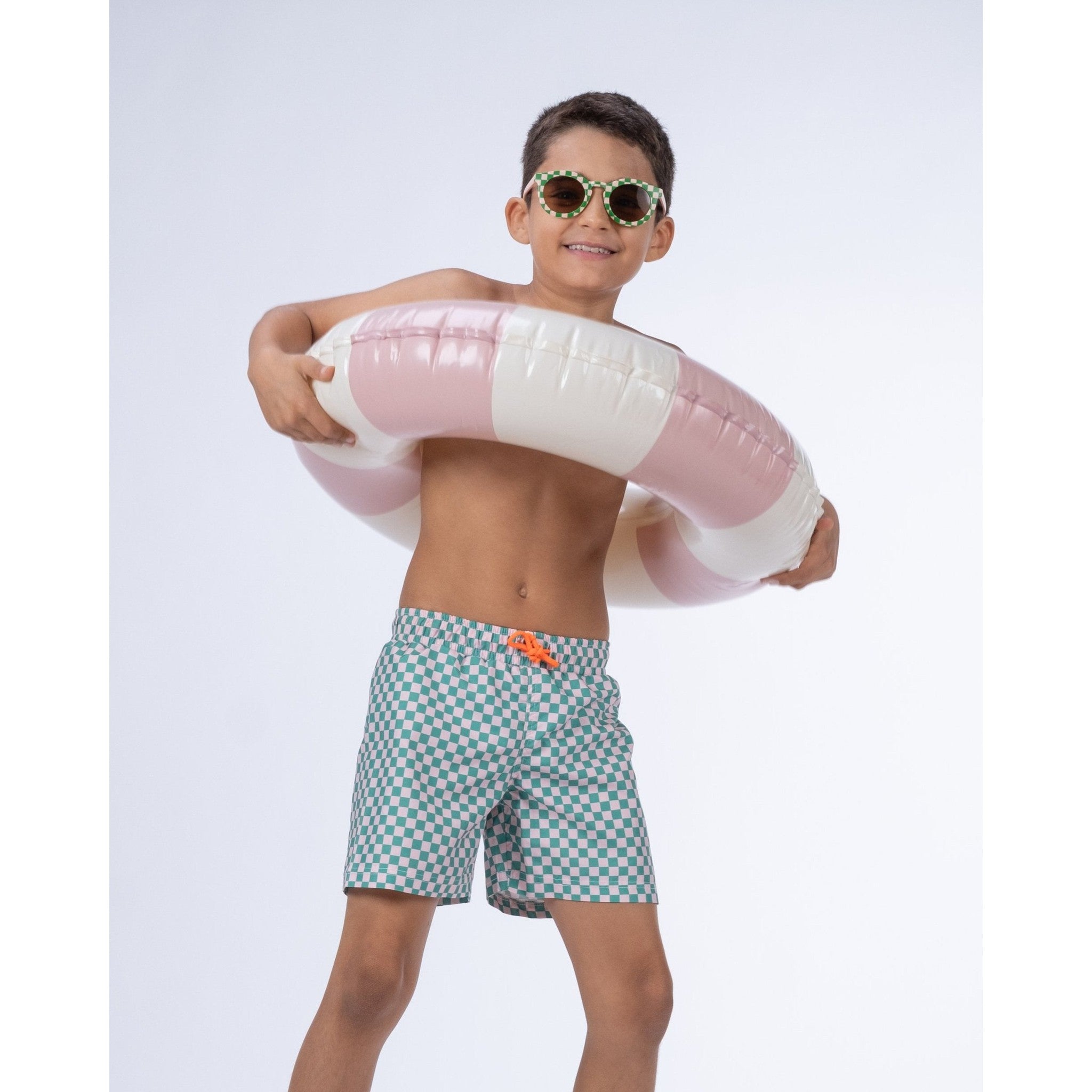 Square Garden Swim Shorts