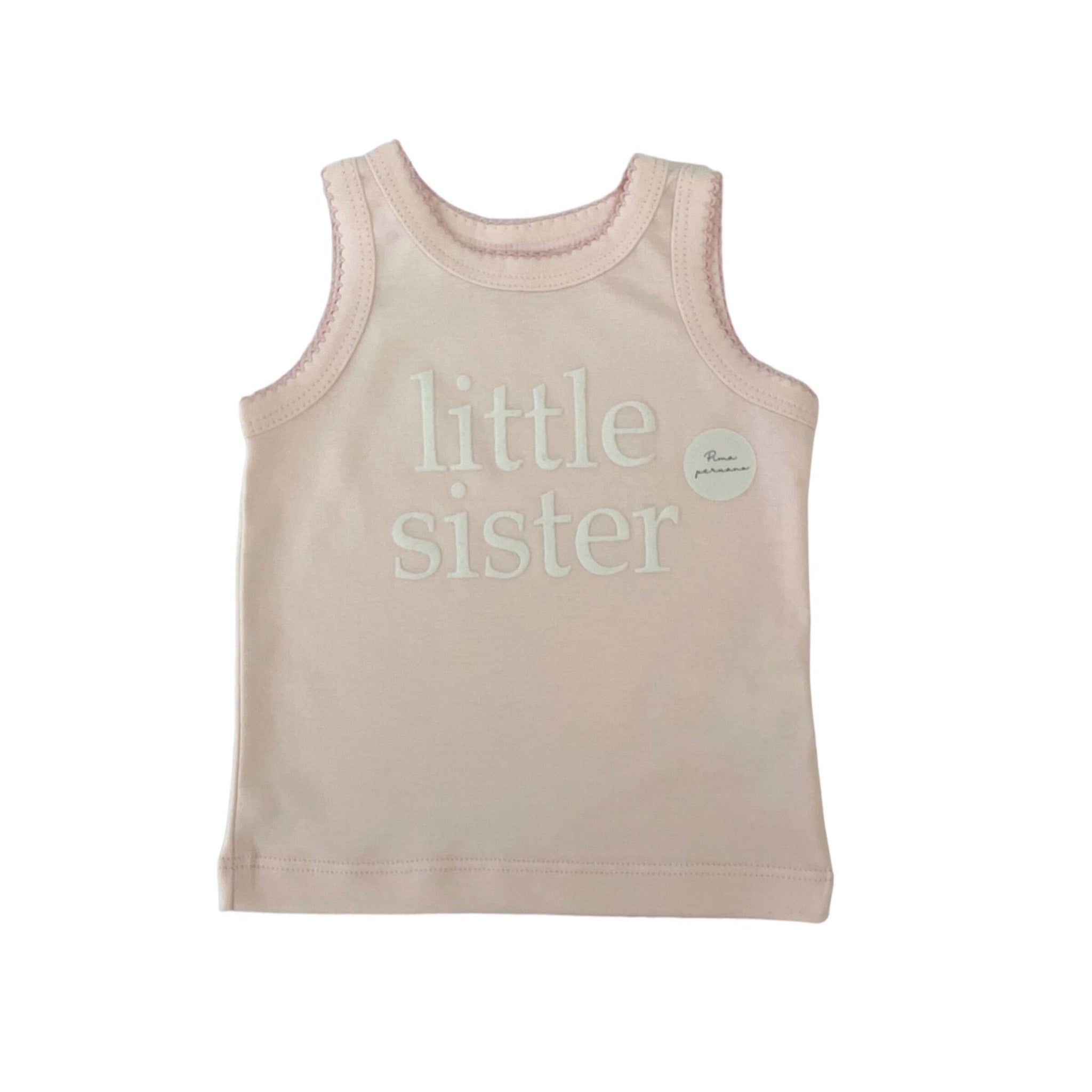 Sleeve Less Pima Little Sister Set
