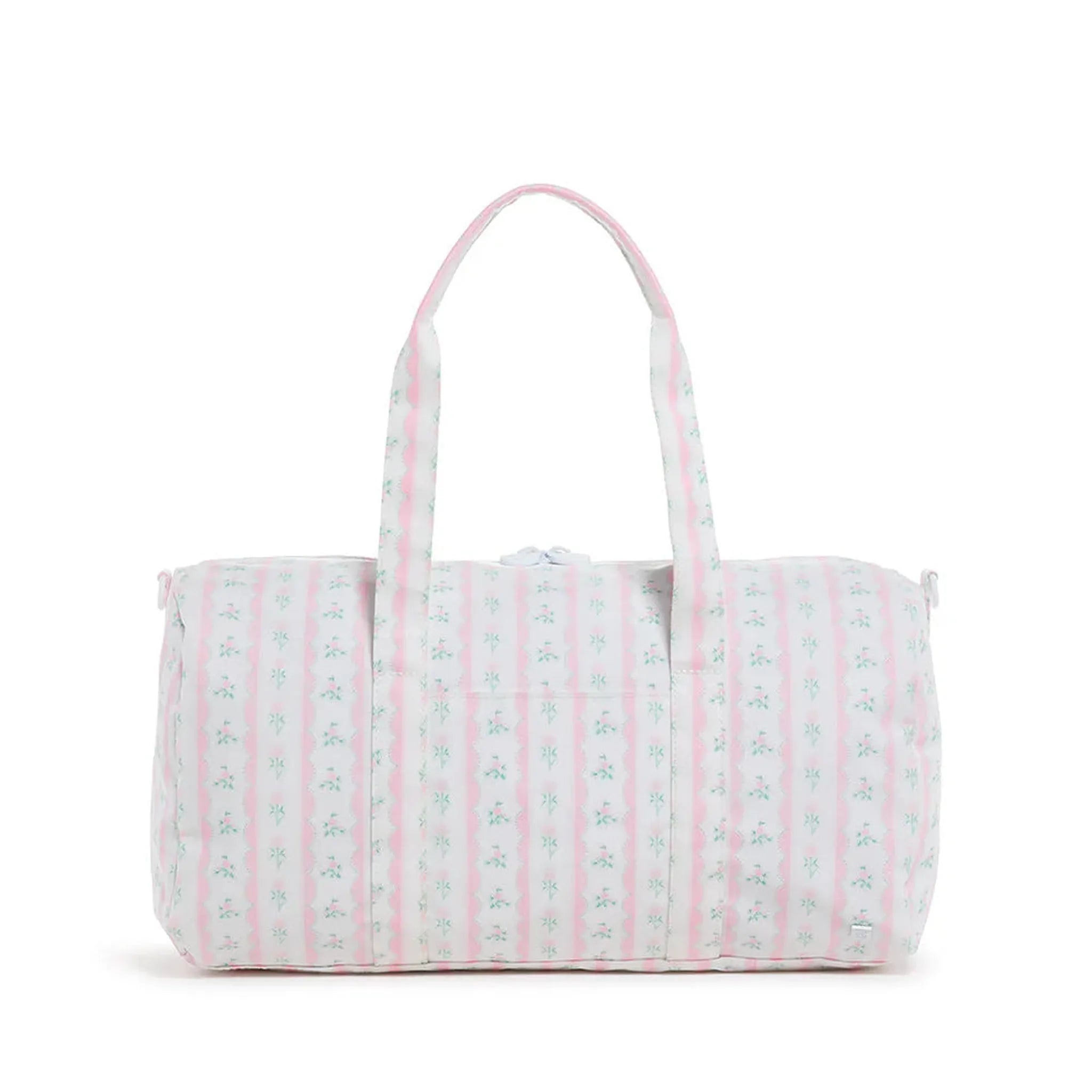 Weekender - Ribbon Floral Pink Duffle Bag