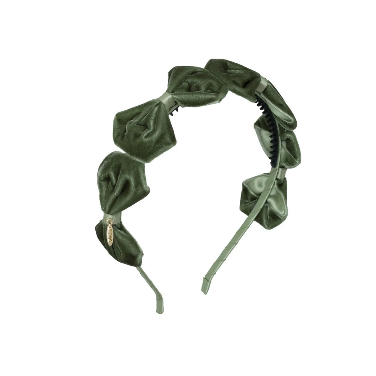 Tendu Velvet Bow Headband
