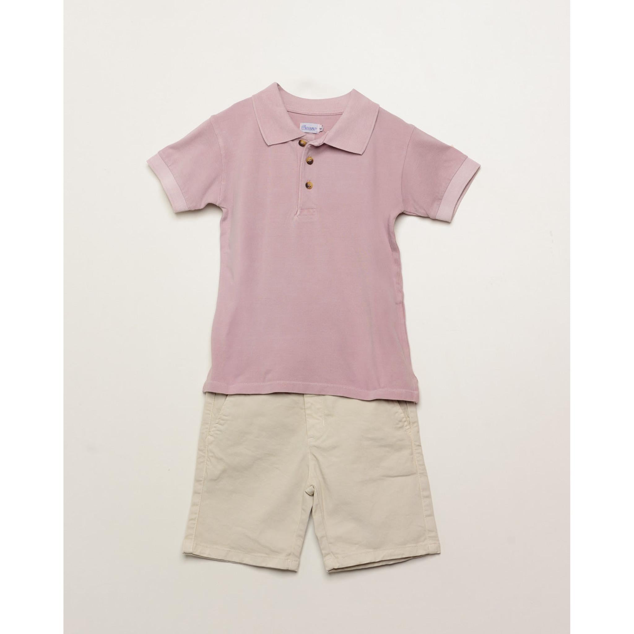 Beige Bermuda