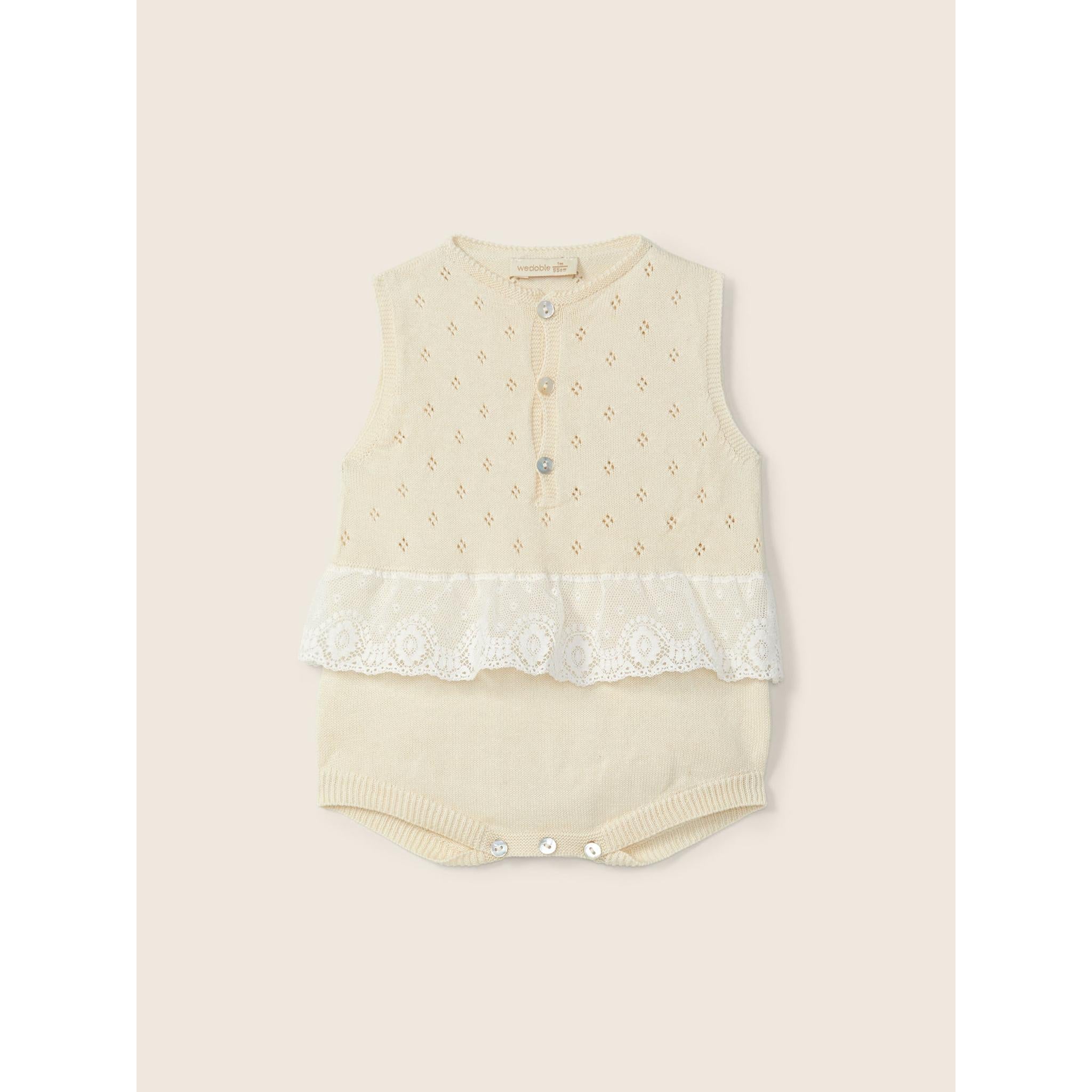 Sweet and Loving Knitted Romper
