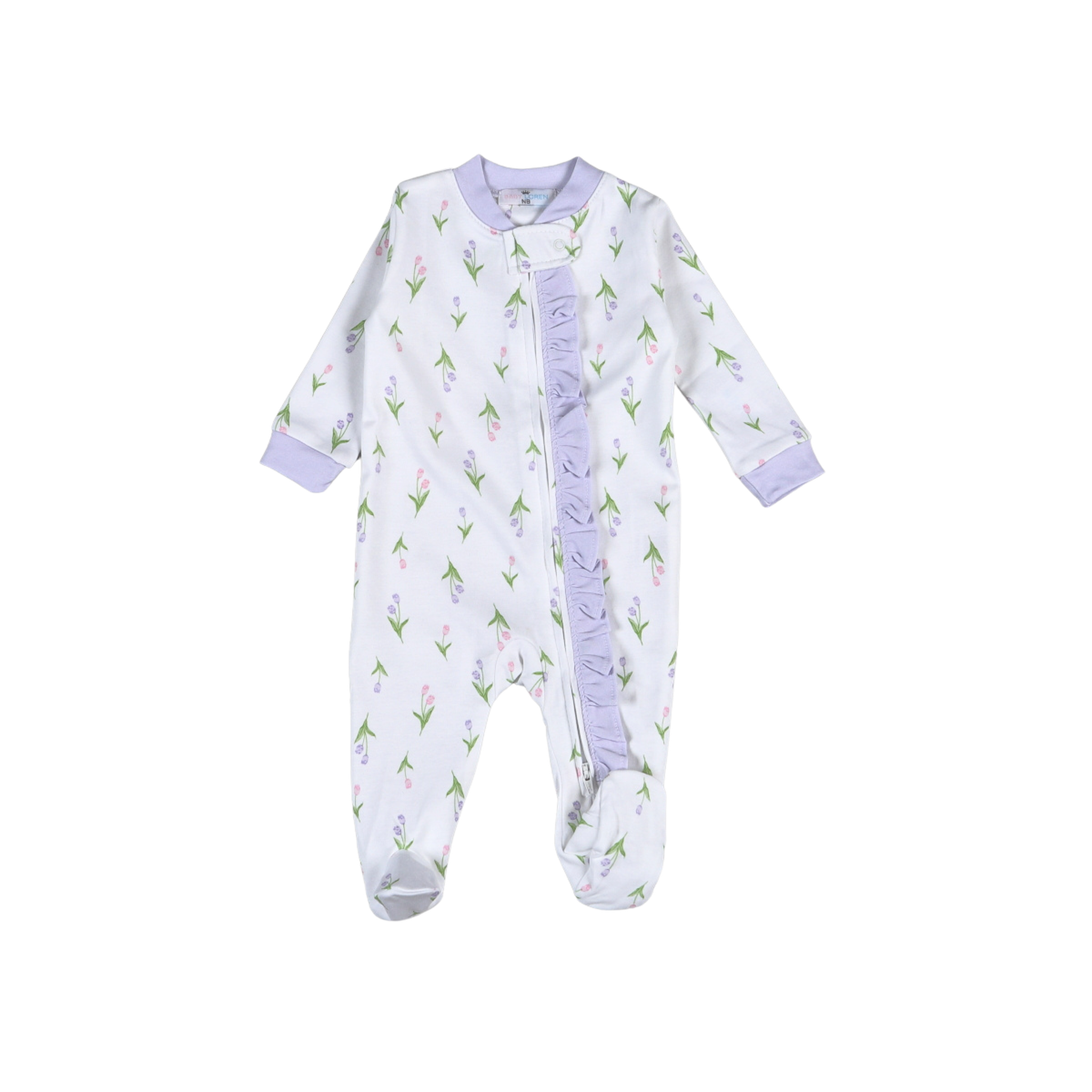 Zoe Zipper Footie