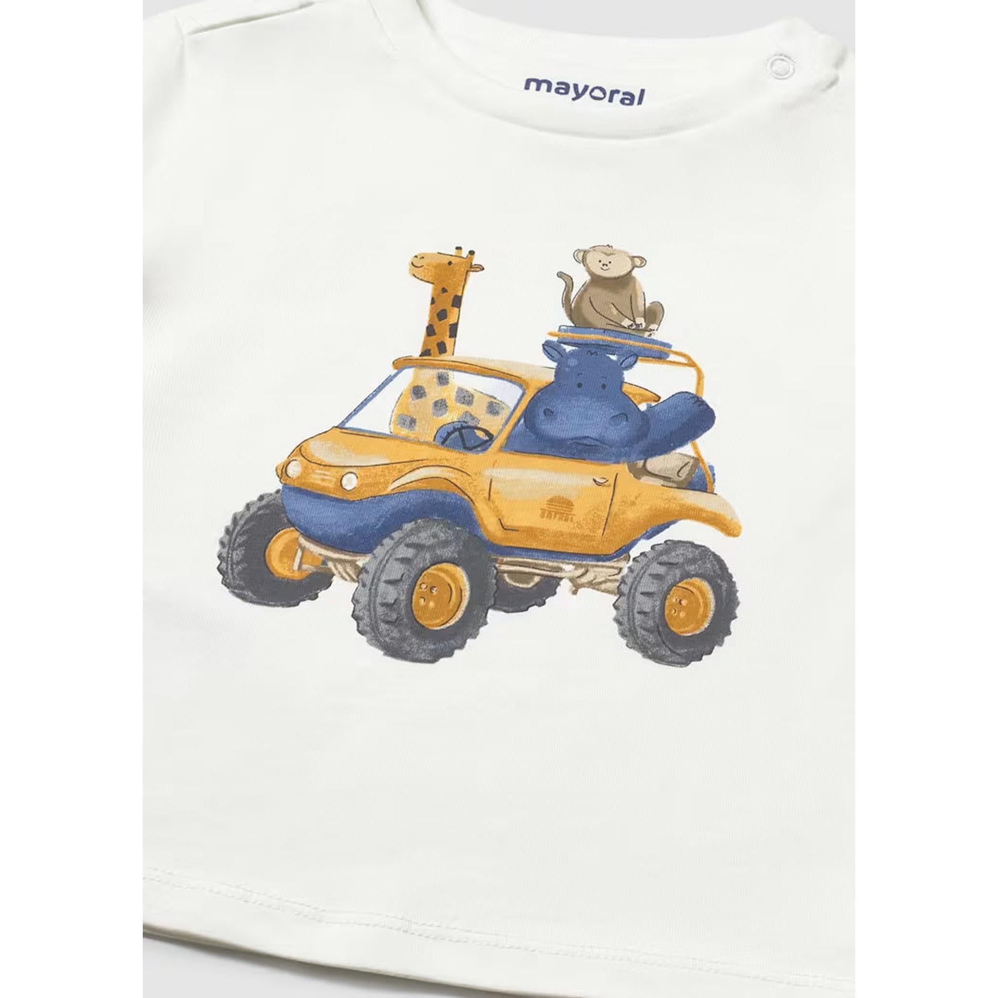Baby Zoo Car Short Set