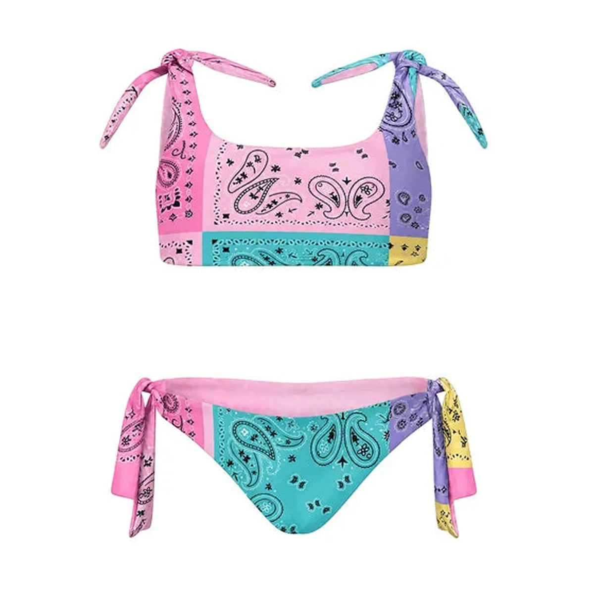 sha bikini bandana pastel