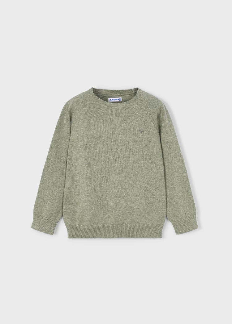 Pistachio Basic Sweater