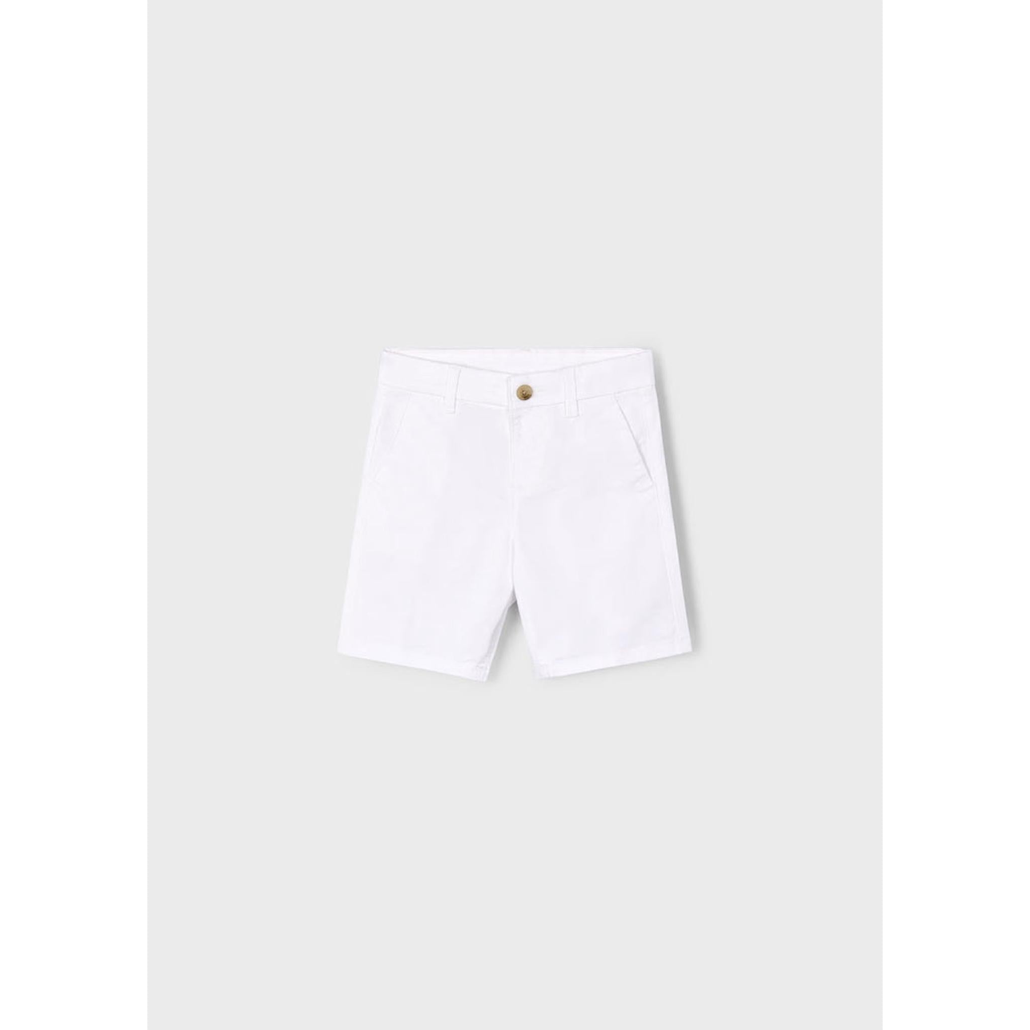 Navy Polo White Short Set