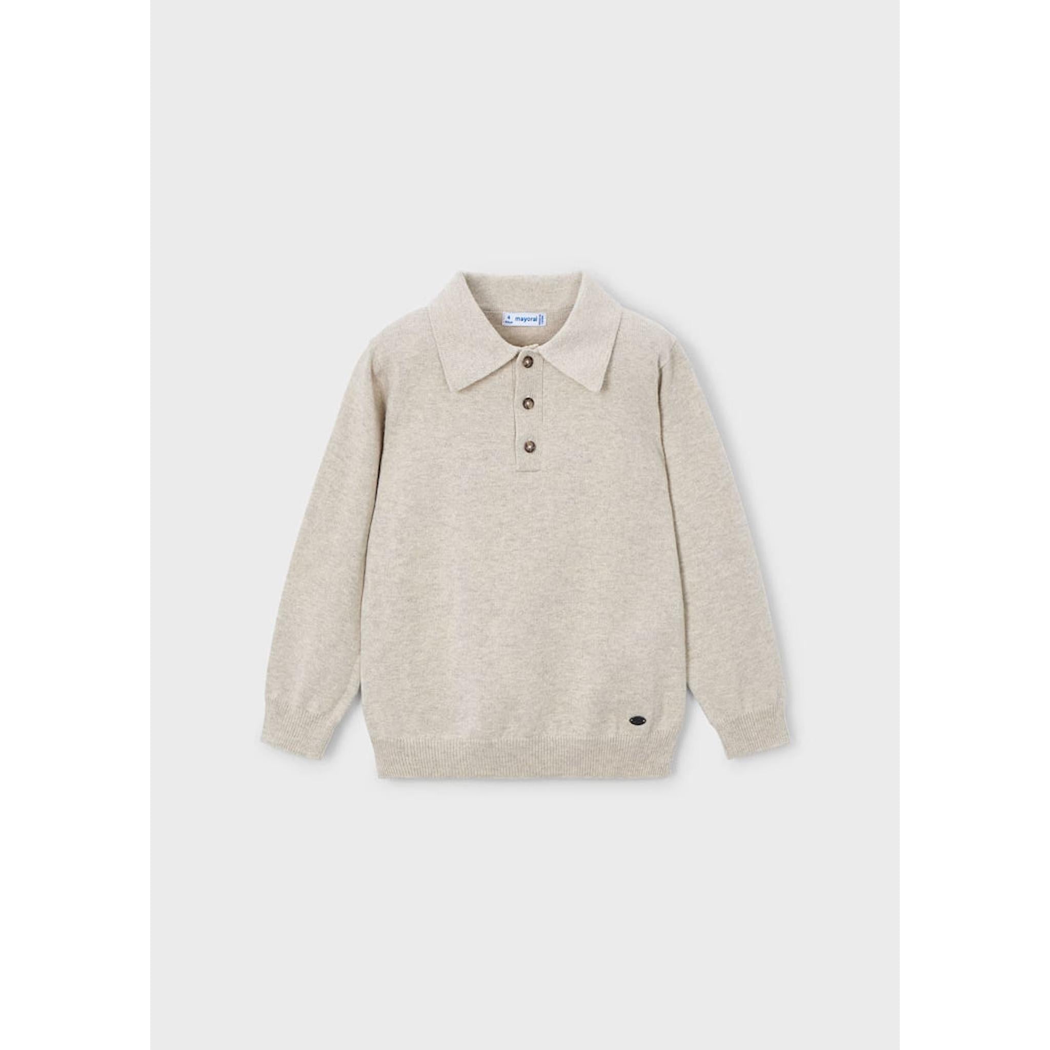 Boy Knit Polo Shirt