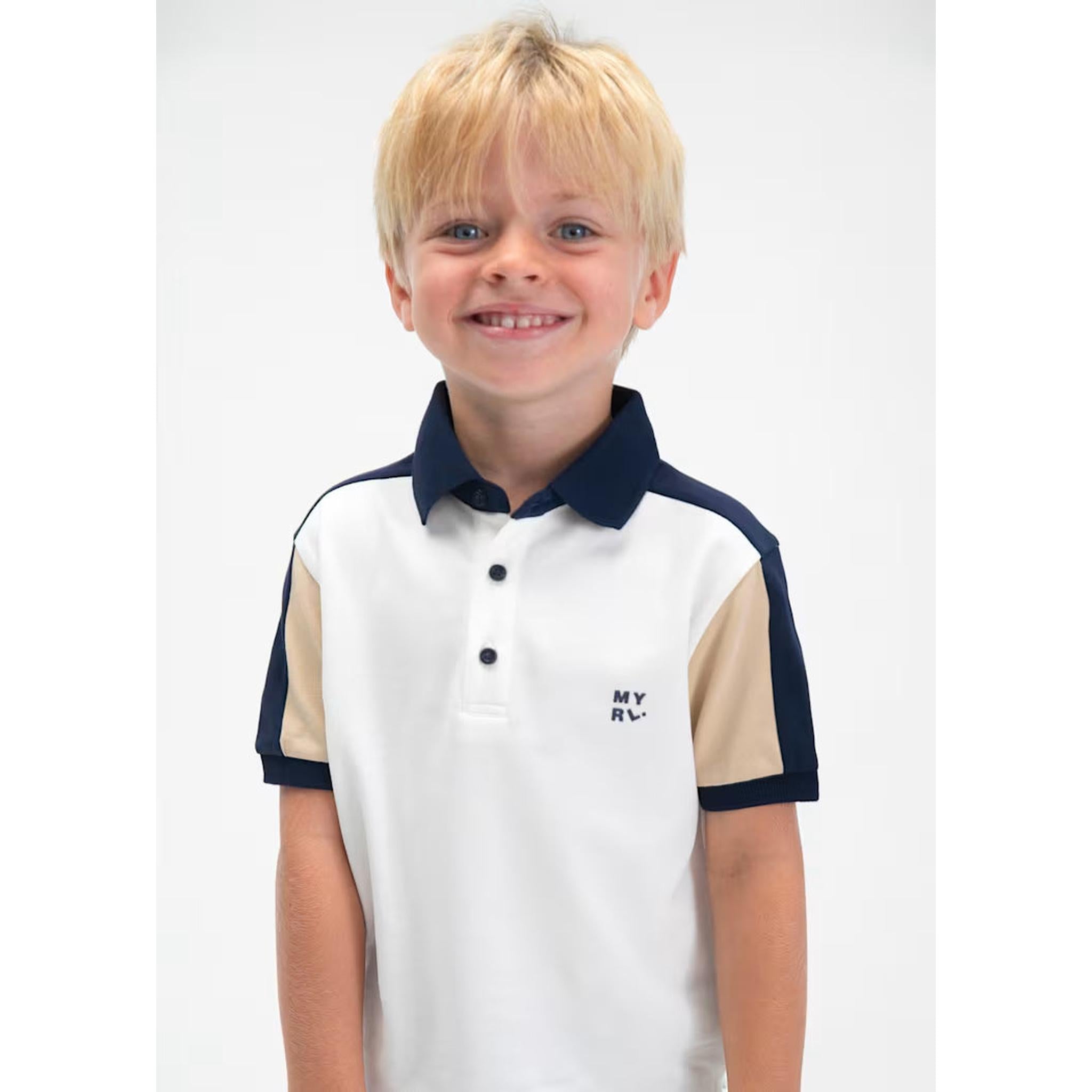 Navy Polo Set