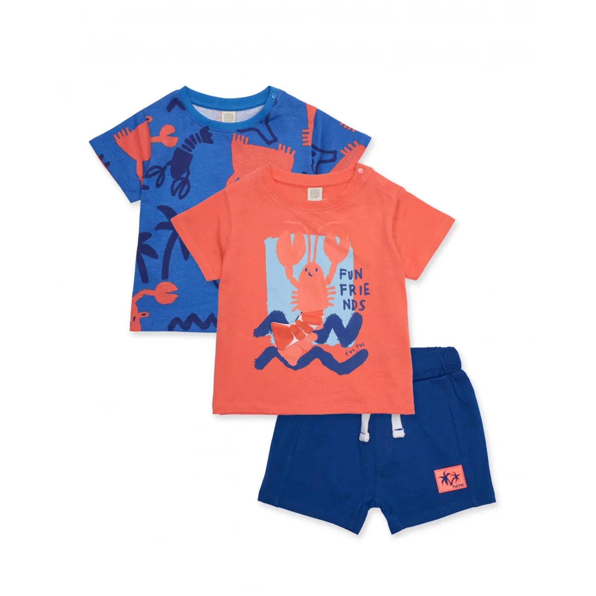 Boys’ three-piece knitted set