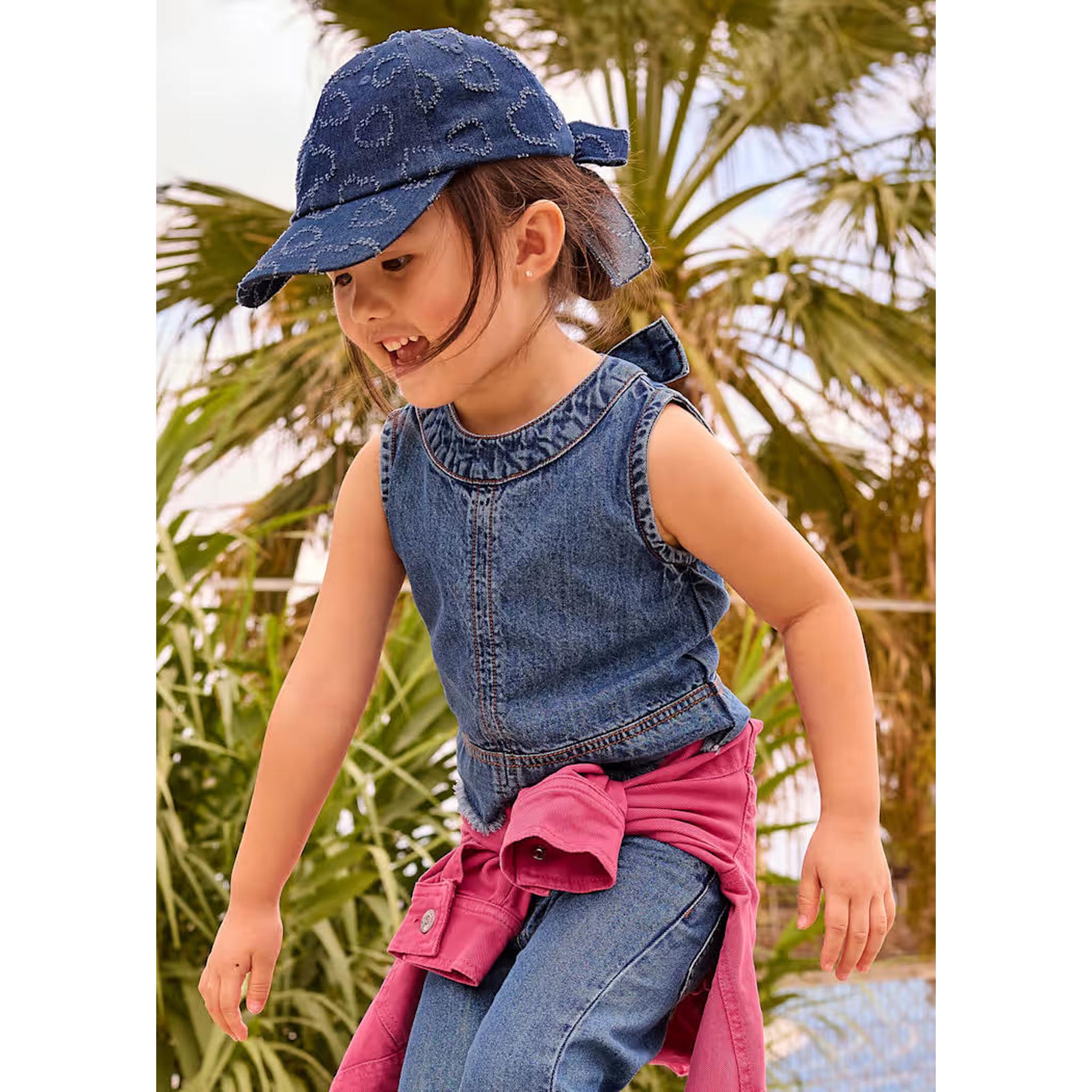 Denim Pant Set