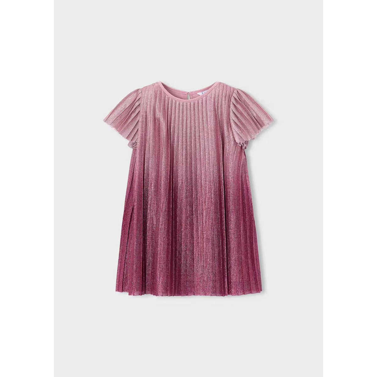 Gradient Pleated Dress
