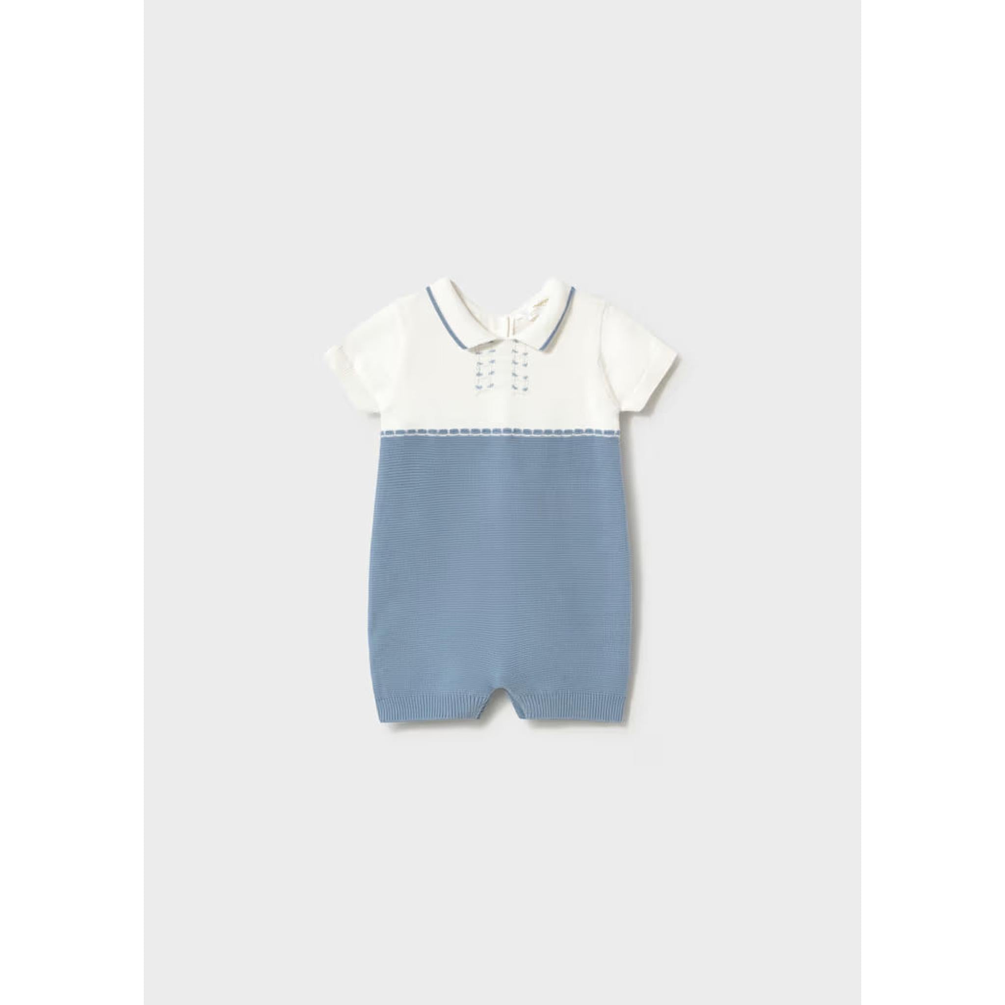 Knitted Boy Romper