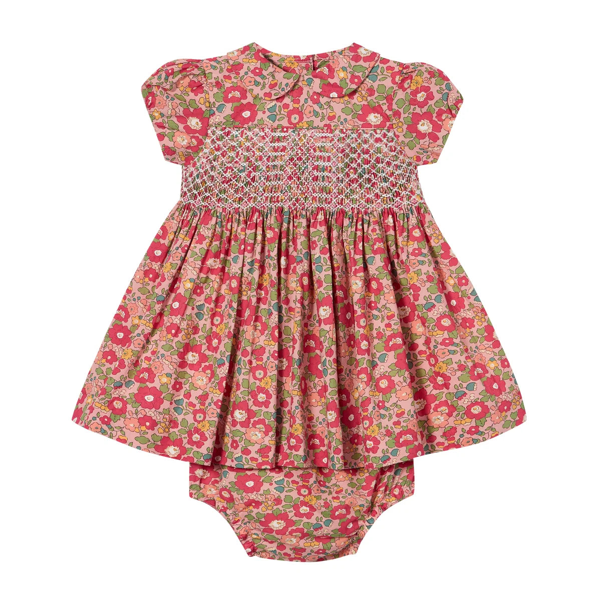 Hand-Smocked Baby Dress - Emelina