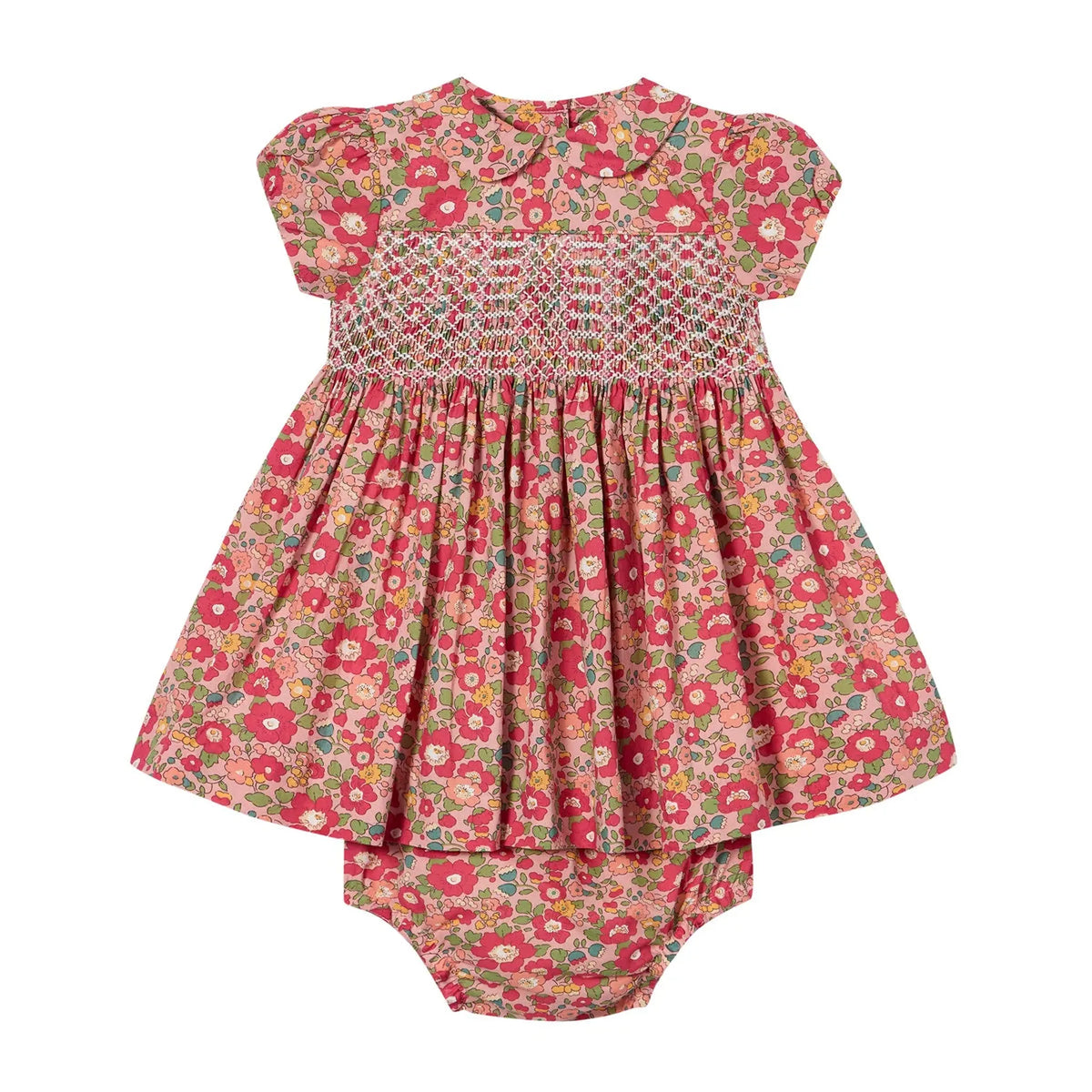 Hand-Smocked Baby Dress - Emelina