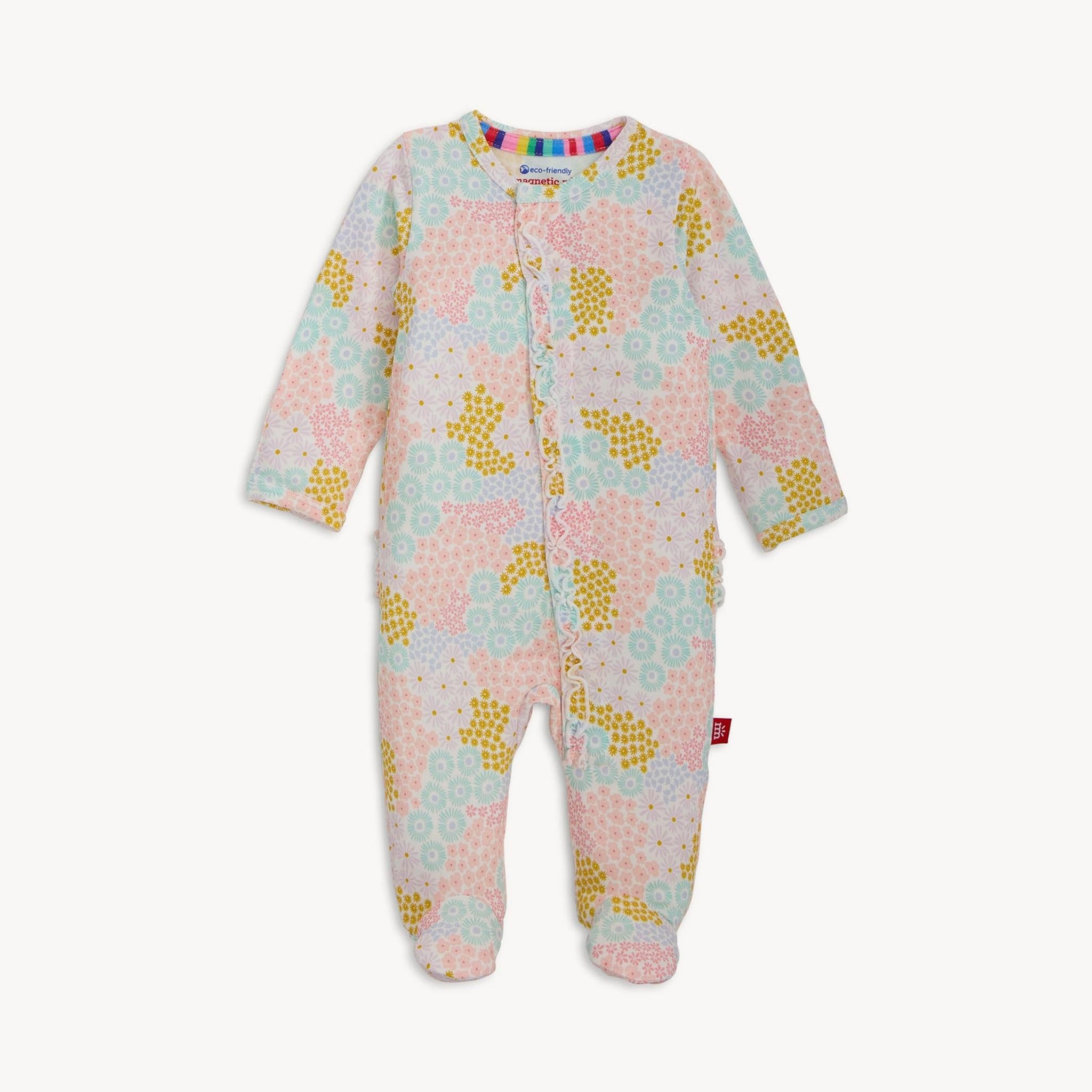 Harper Modal Magnetic Footie W Ruffle