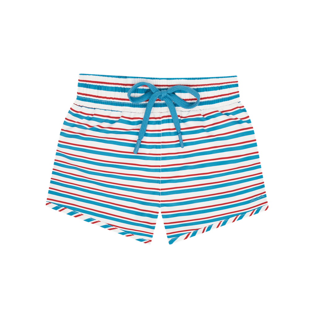 boys jetty stripe boardie