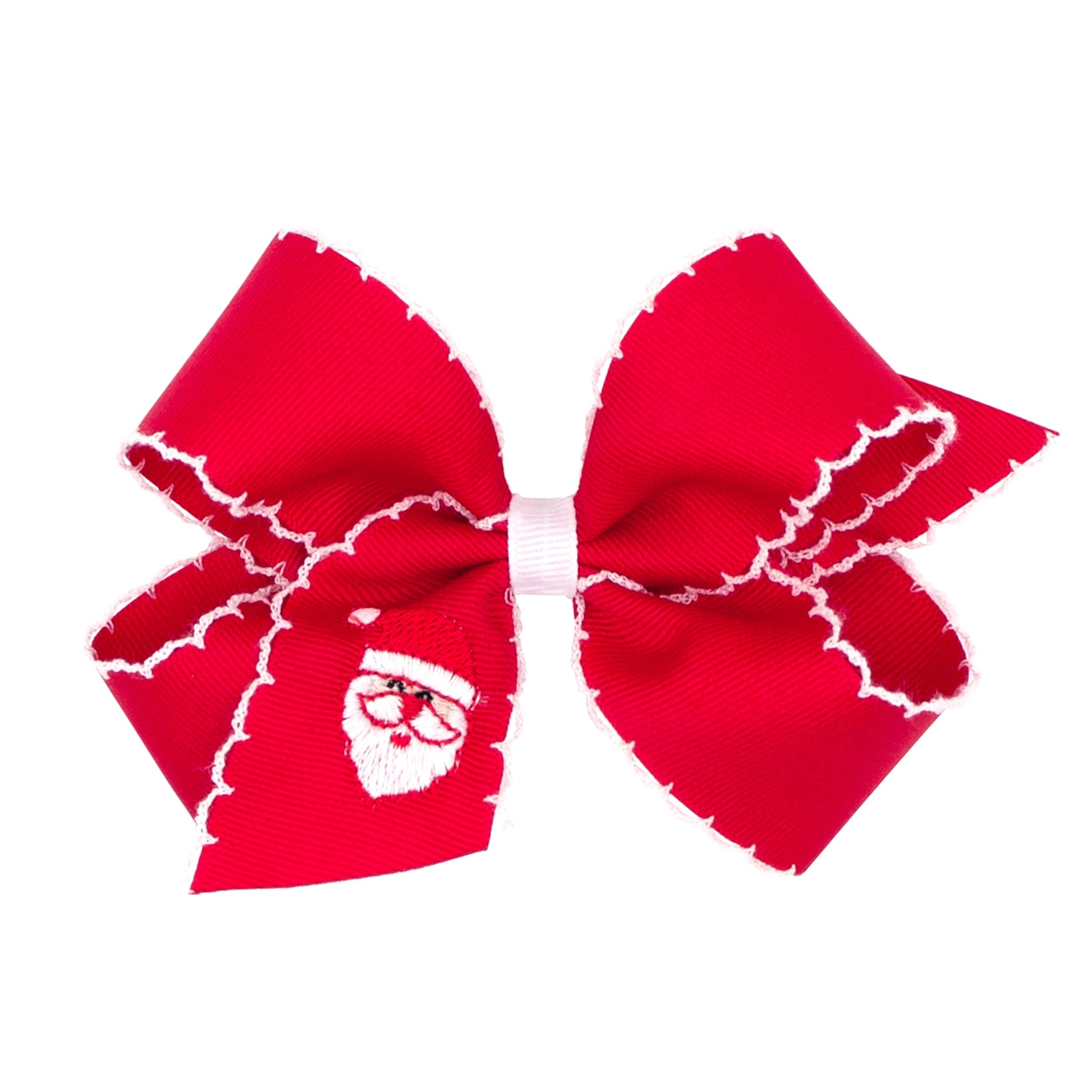 Medium Moonstitch Embroidered Christmas Bows